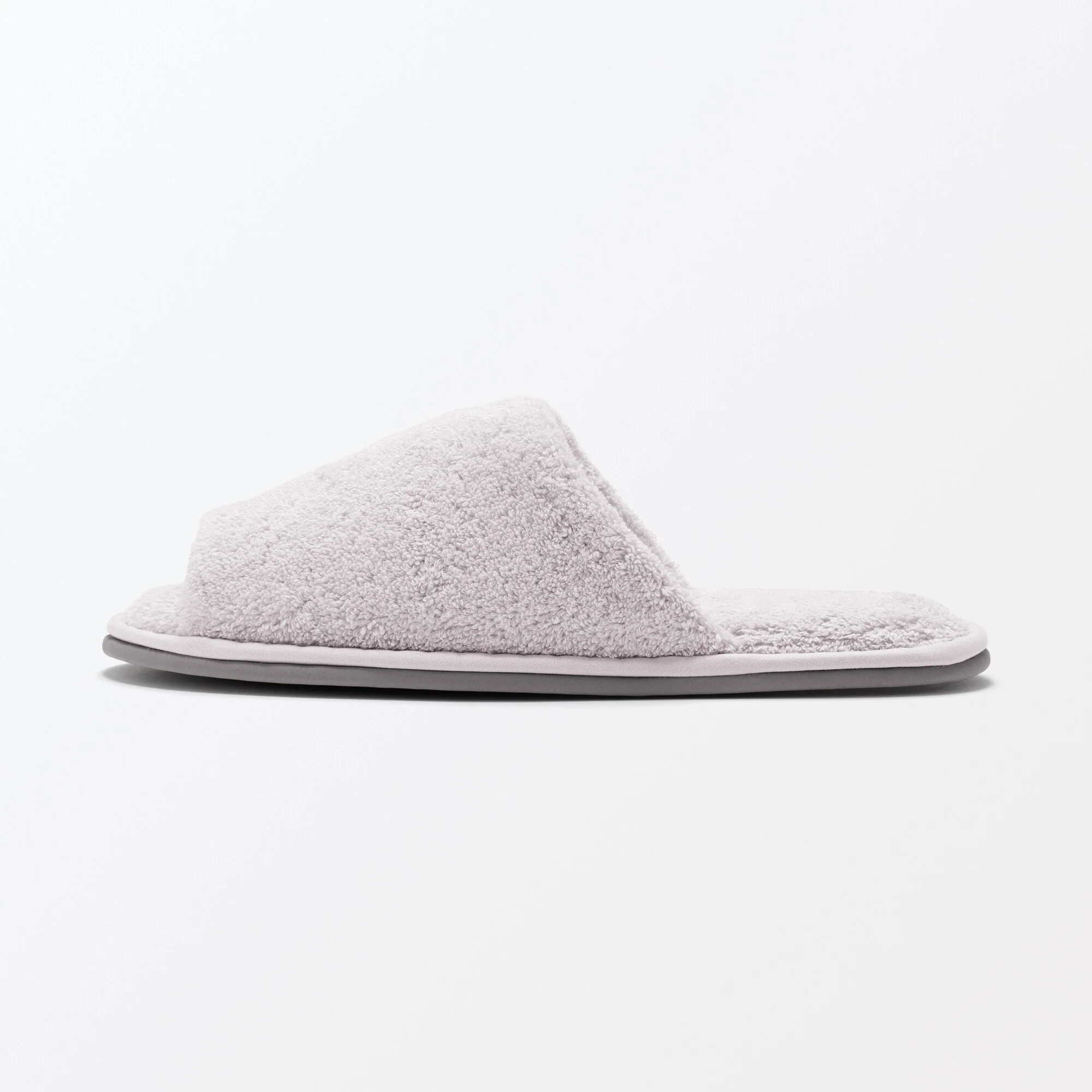 Cotton Pile Open Toe Slippers - Image 3