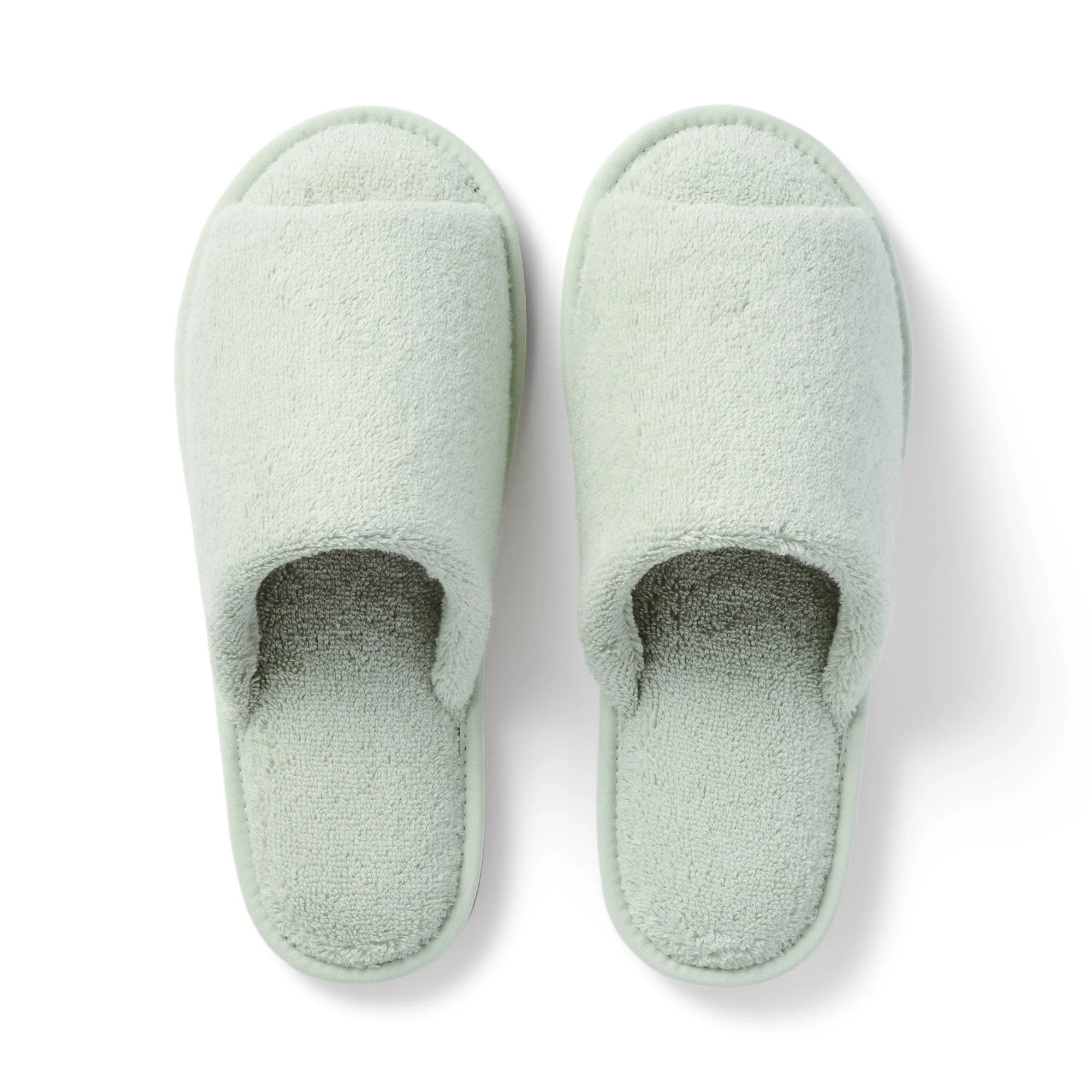 Cotton Pile Open Toe Slippers - Image 15