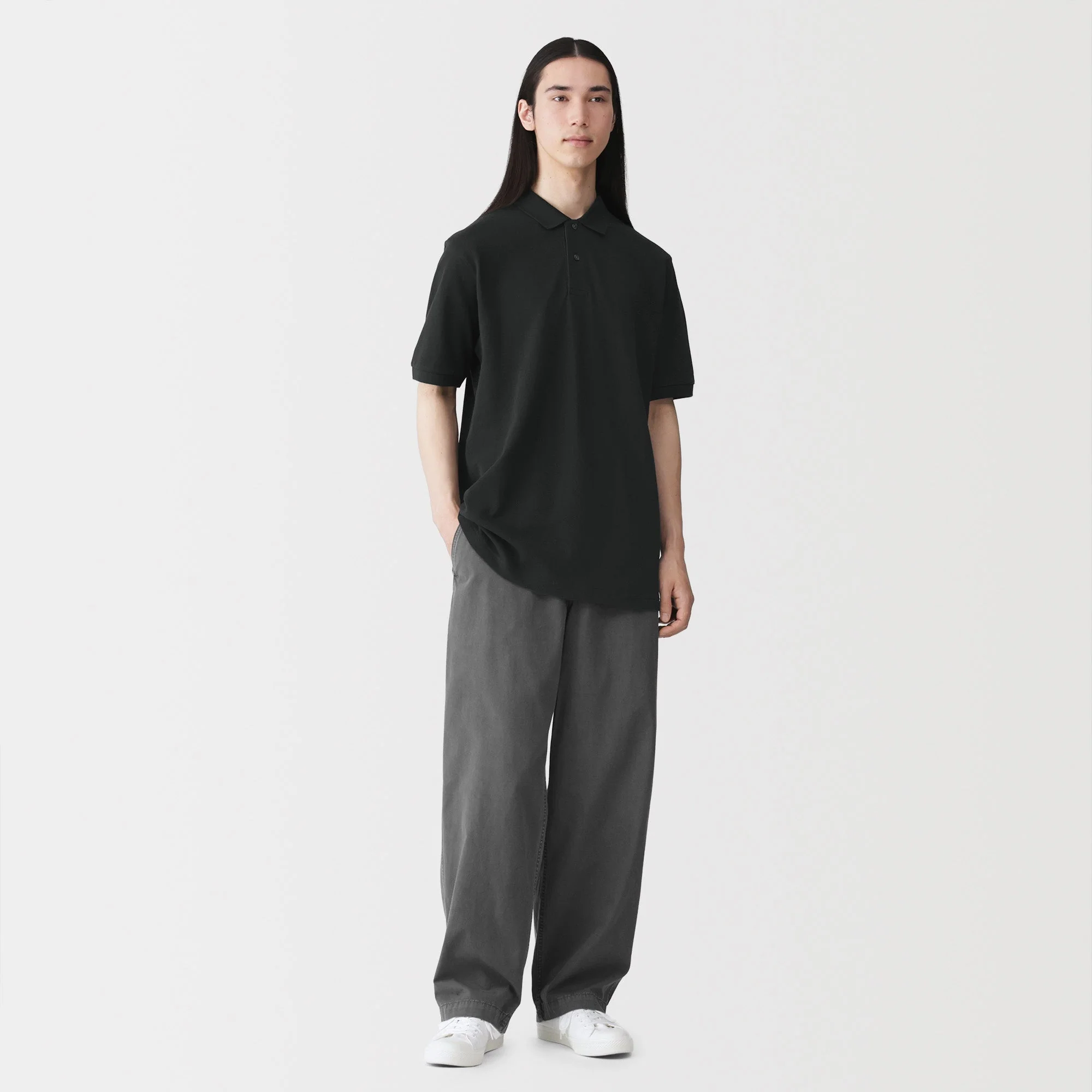 Cotton Pique Polo Shirt - Image 20
