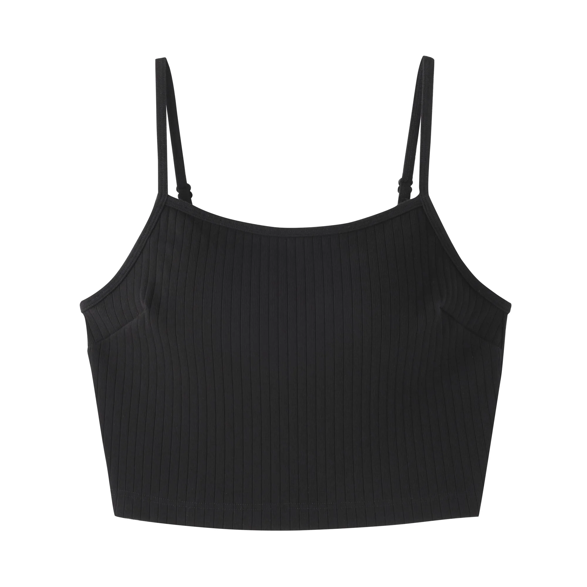 Cotton Rib Bra Camisole - Image 16