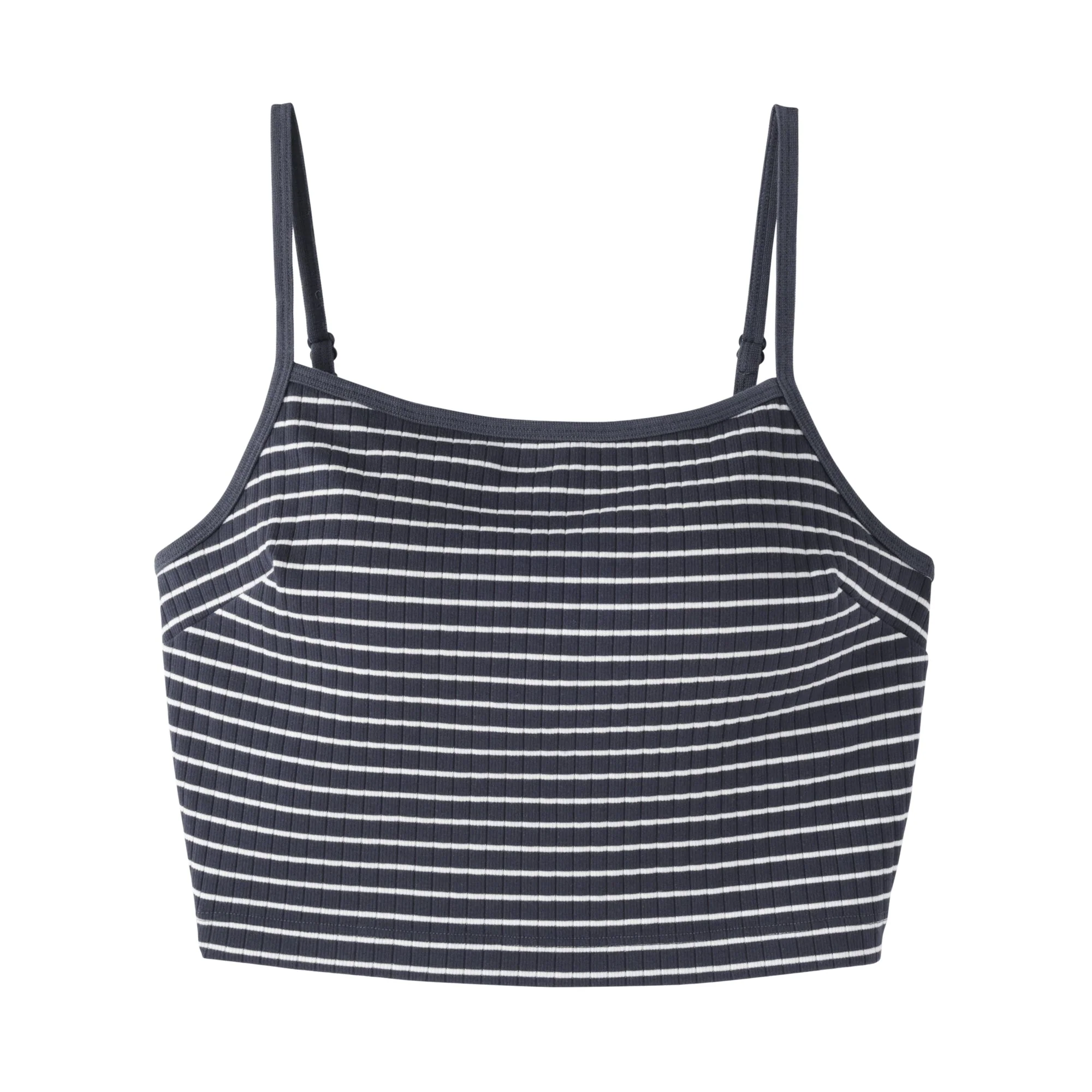 Cotton Rib Bra Camisole - Image 2