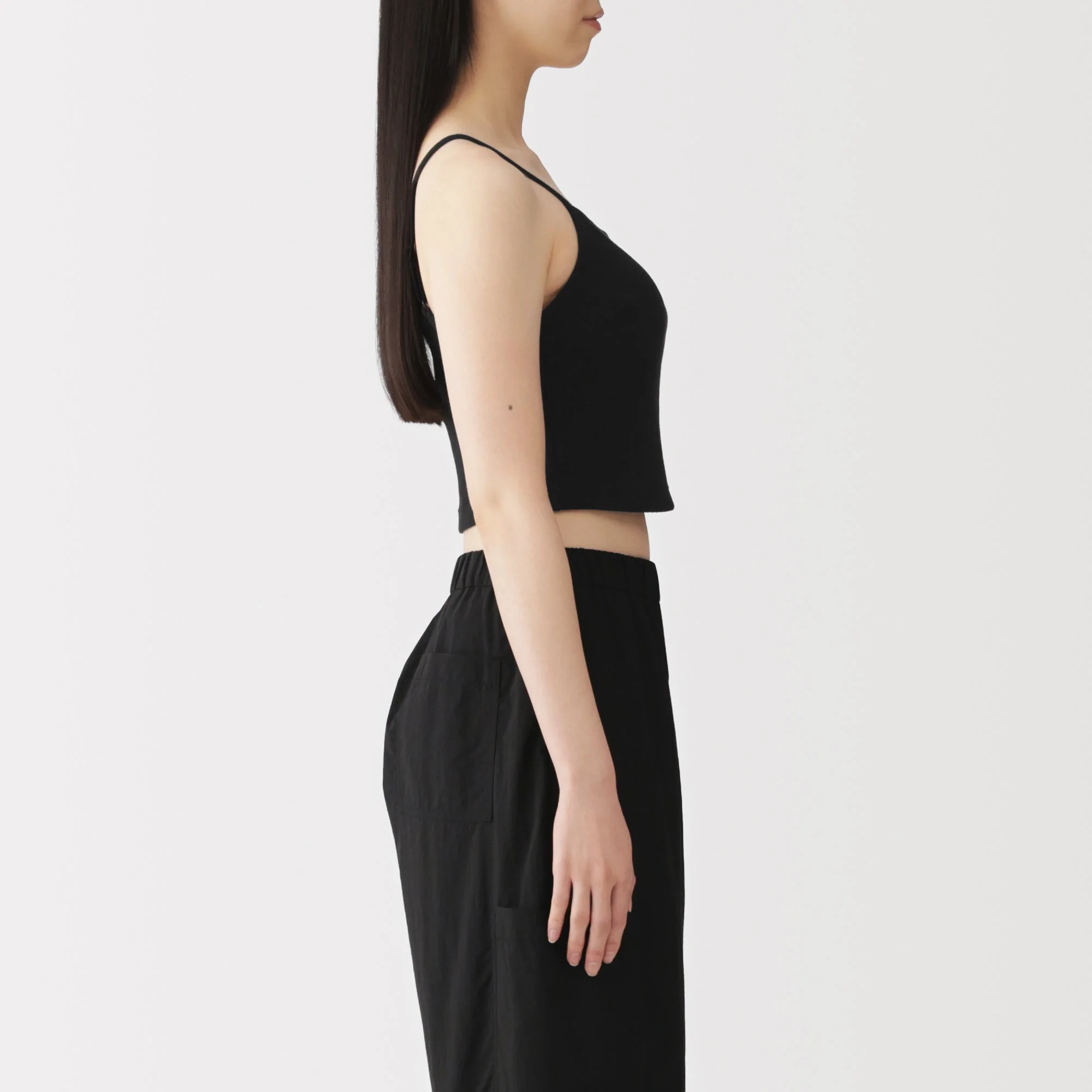 Cotton Rib Bra Camisole - Image 26