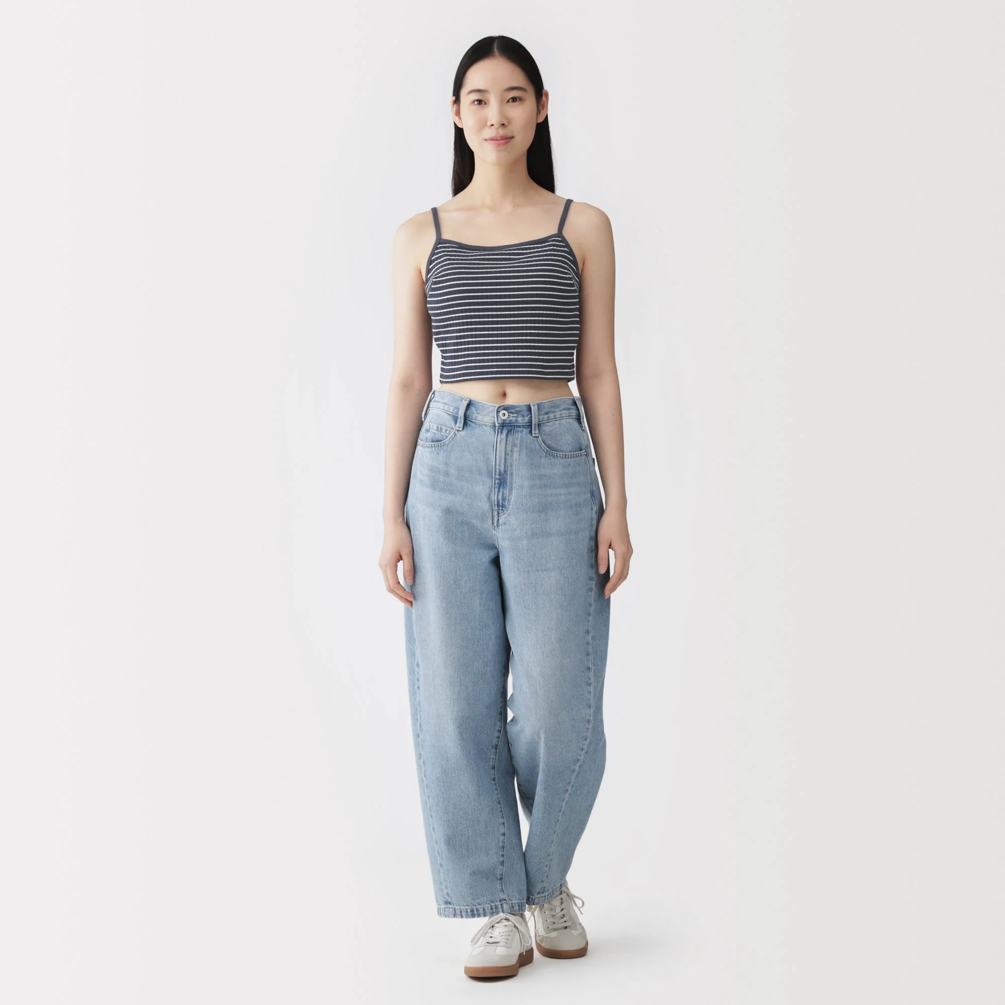Cotton Rib Bra Camisole - Image 4
