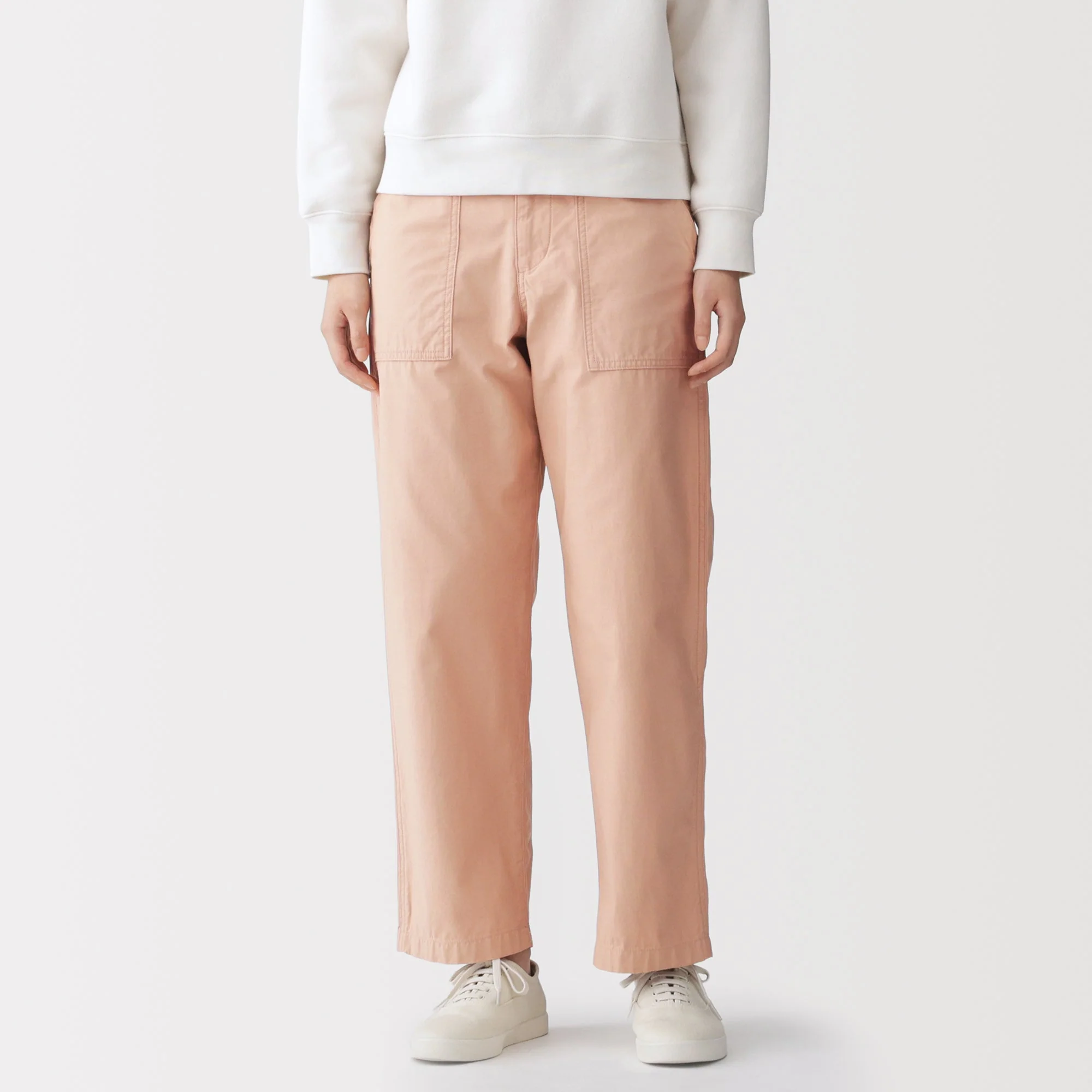 Cotton Satin Baker Pants - Image 13