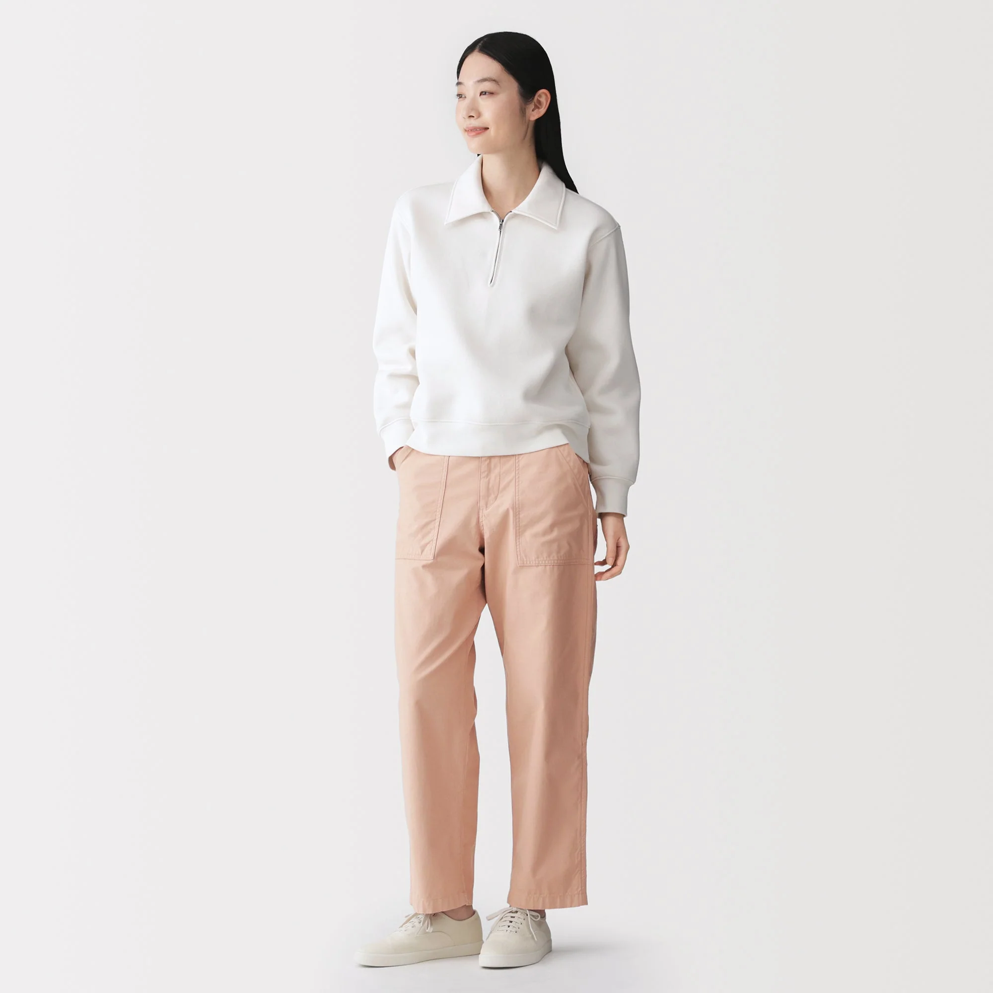 Cotton Satin Baker Pants - Image 14