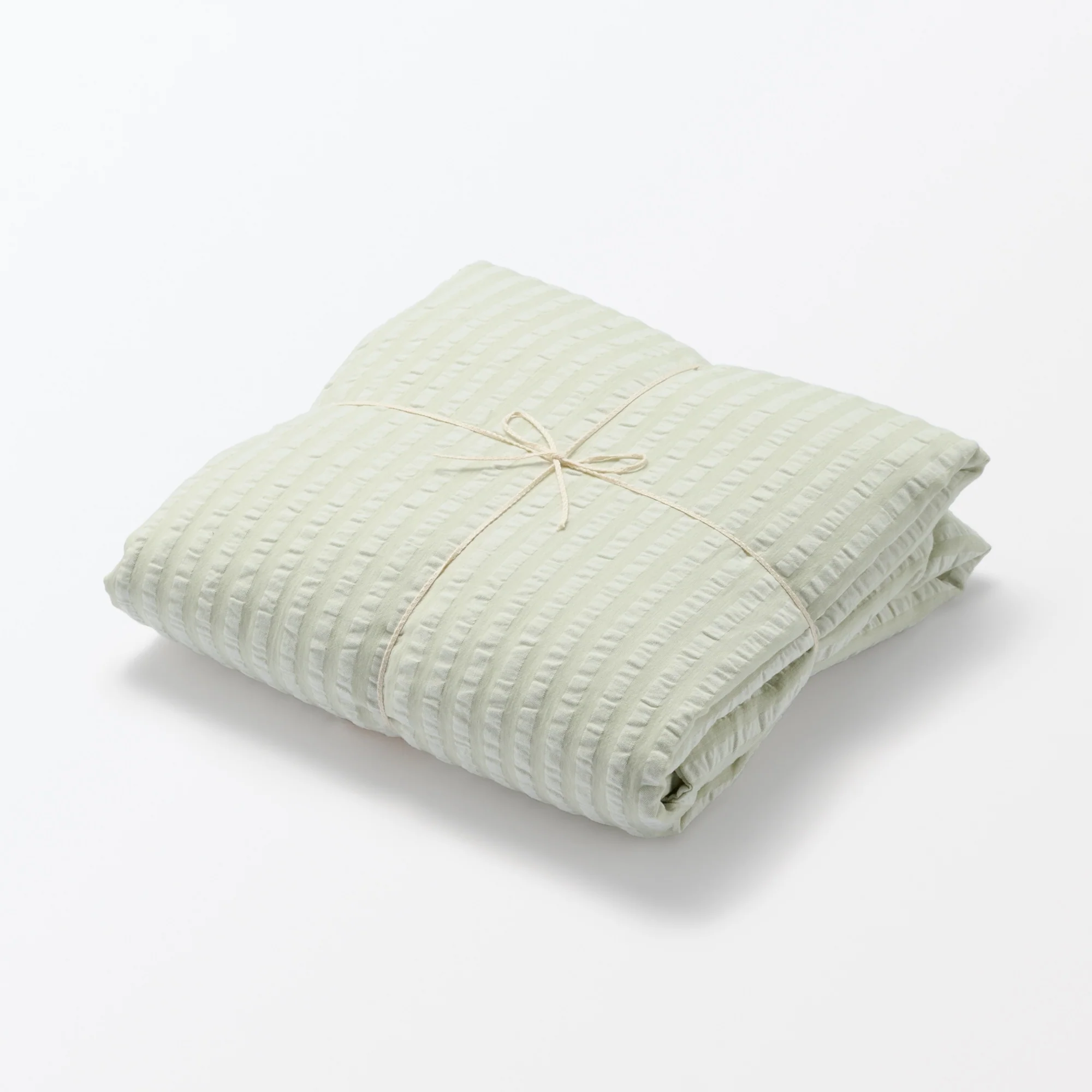 Cotton Seersucker Duvet Cover - Image 3