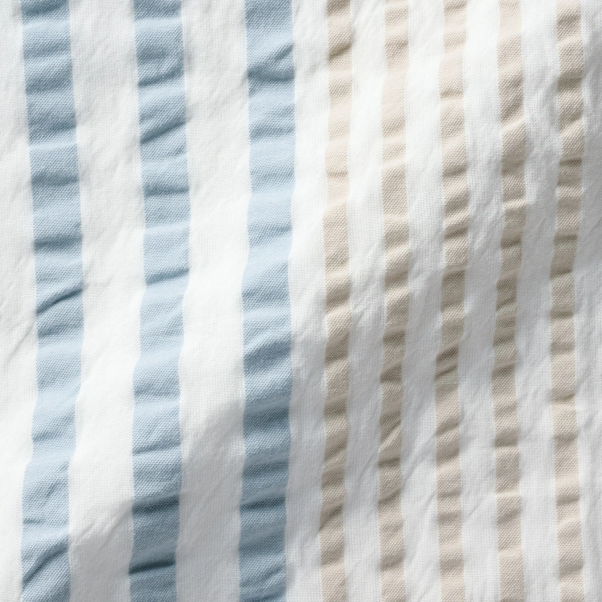 Cotton Seersucker Duvet Cover - Image 37