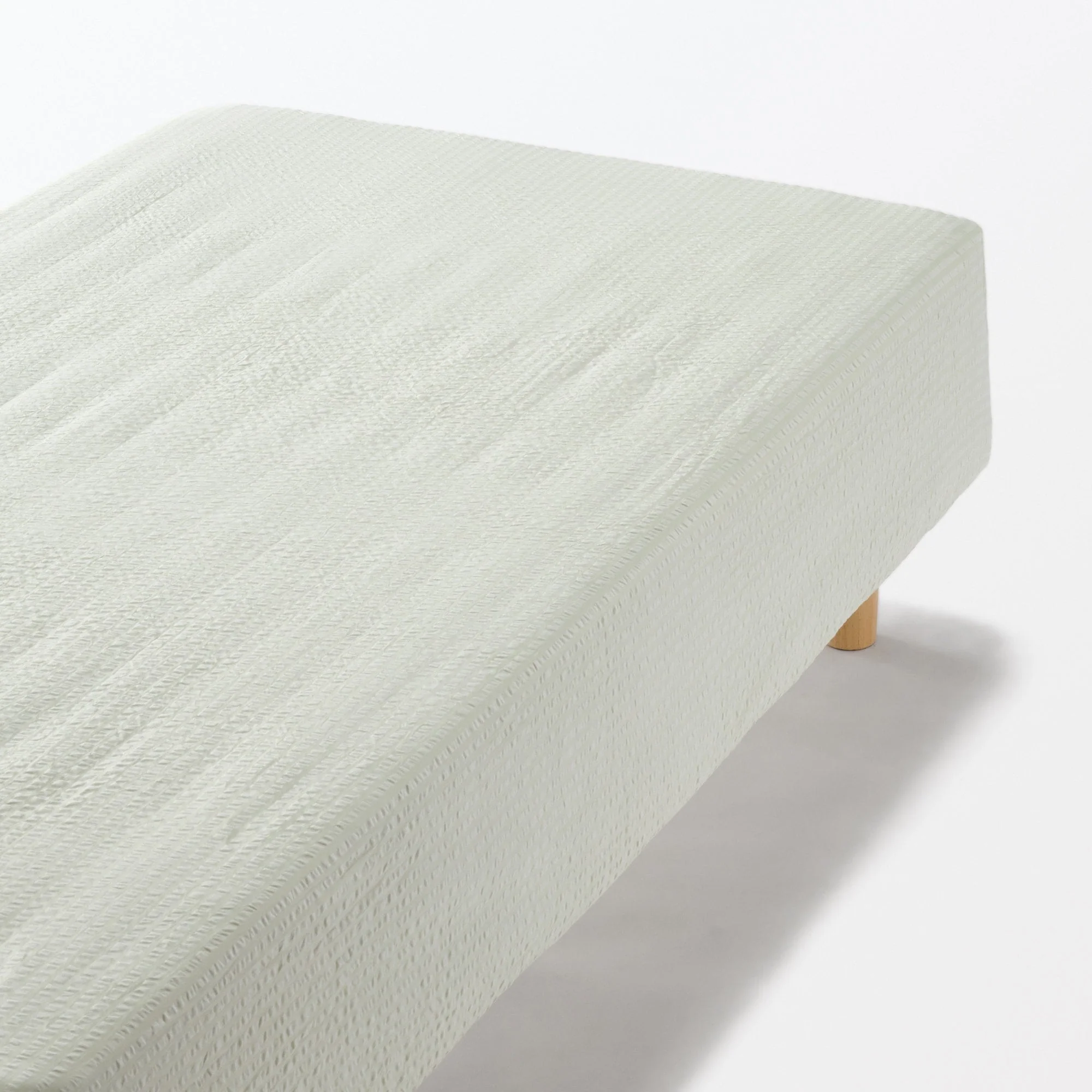 Cotton Seersucker Fitted Sheet
