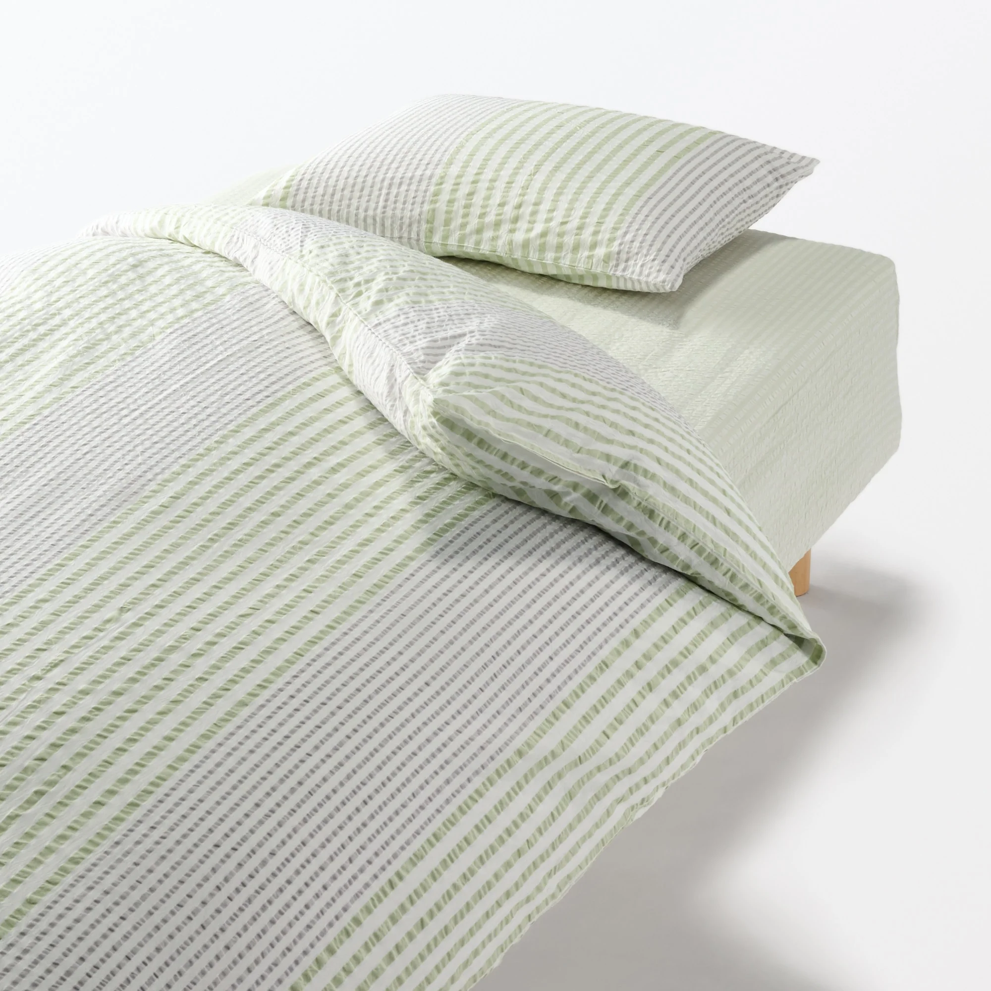 Cotton Seersucker Pillowcase - Image 2