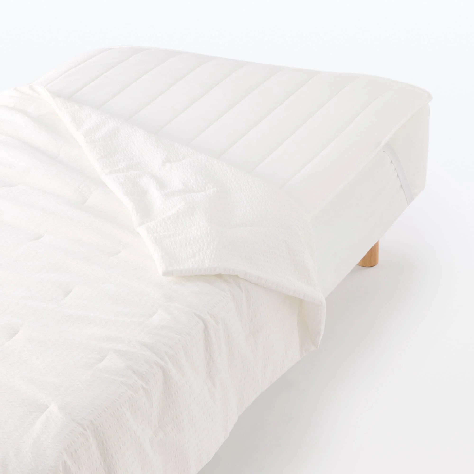 Cotton Seersucker Thin Duvet - Queen - Image 6