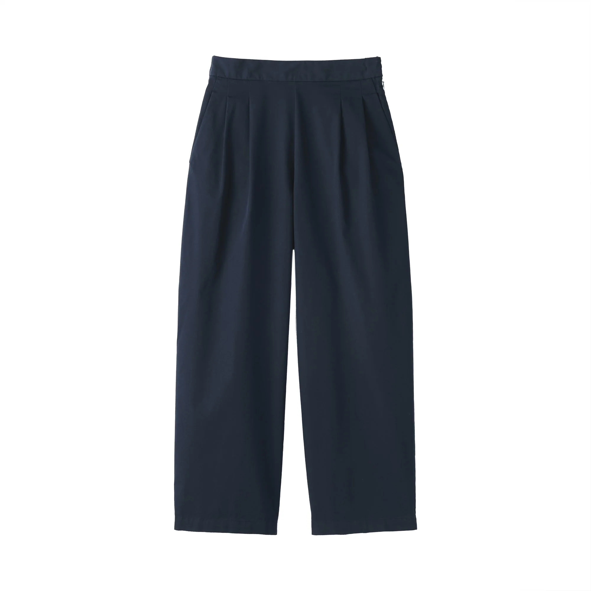 Cotton Twill Wide Tapered Pants - Image 2