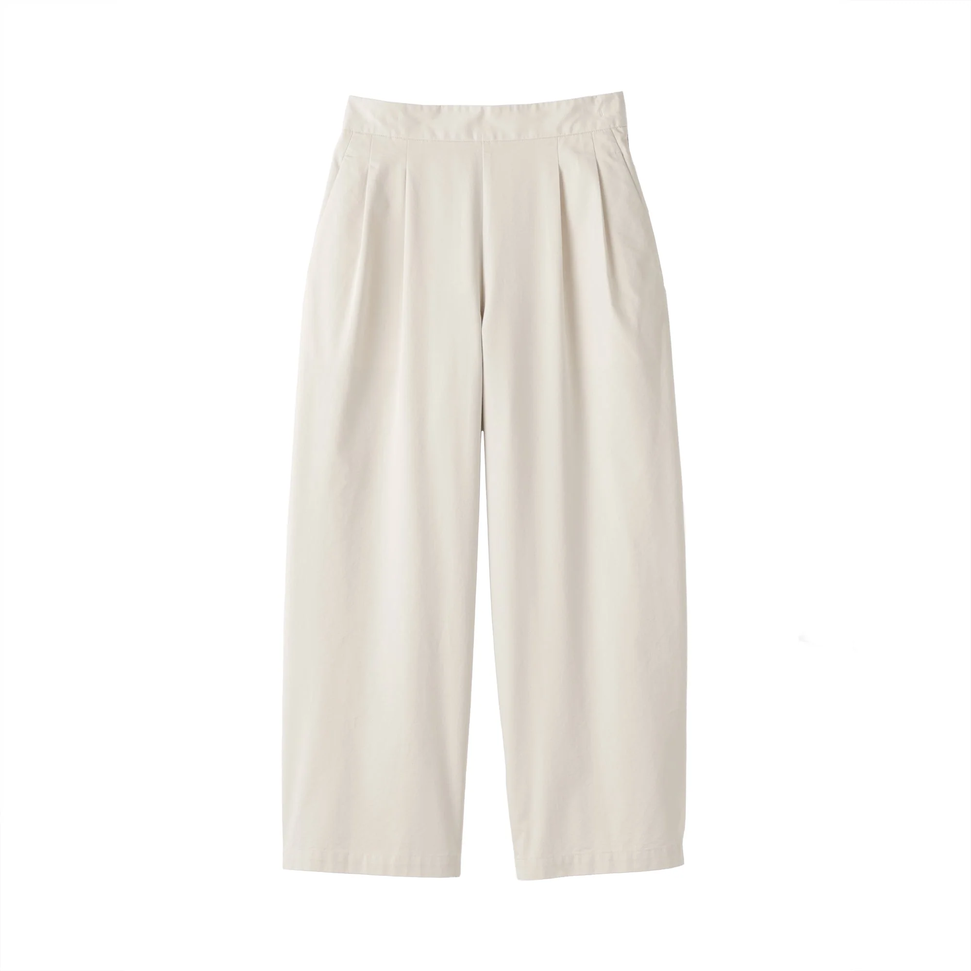 Cotton Twill Wide Tapered Pants - Image 20