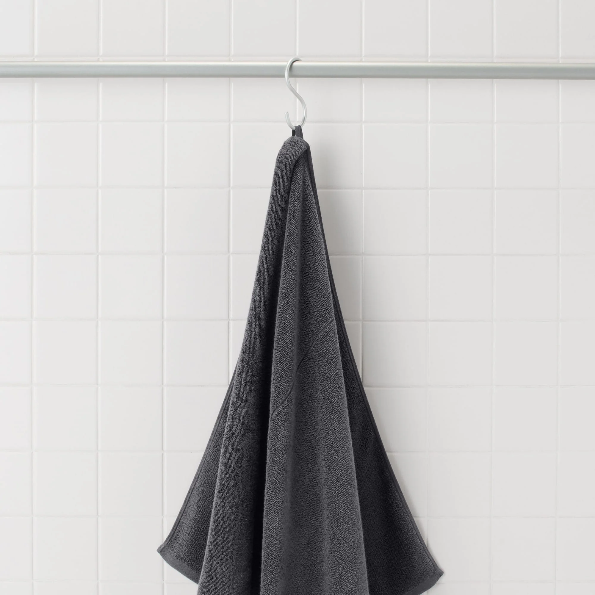 Cotton Twin Pile Large Bath Towel with Loop - Image 2