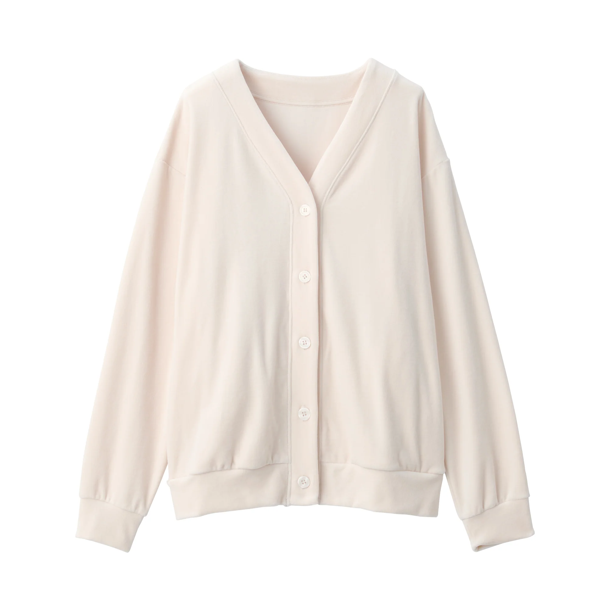 Cotton Velour Cardigan - Image 10