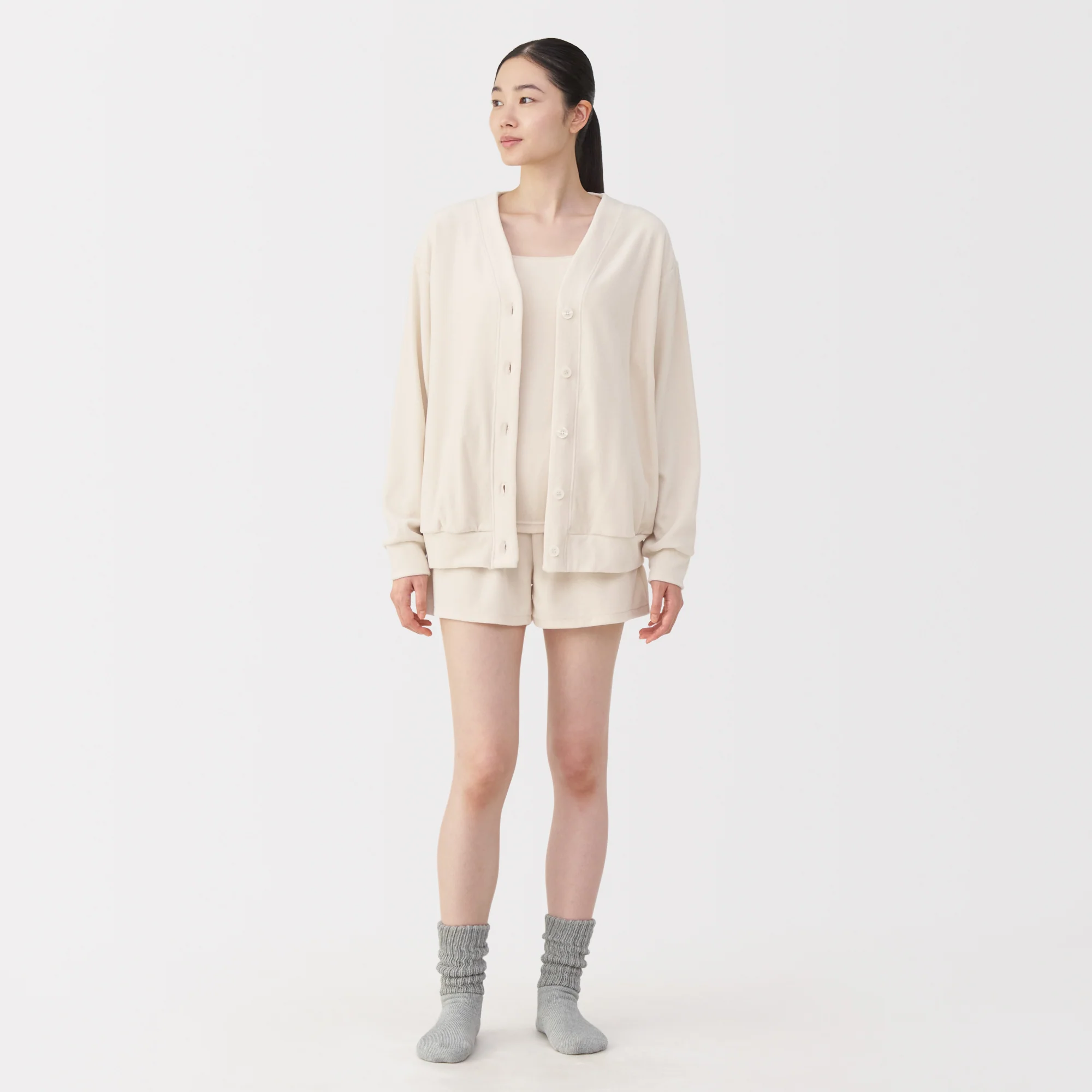 Cotton Velour Cardigan - Image 12