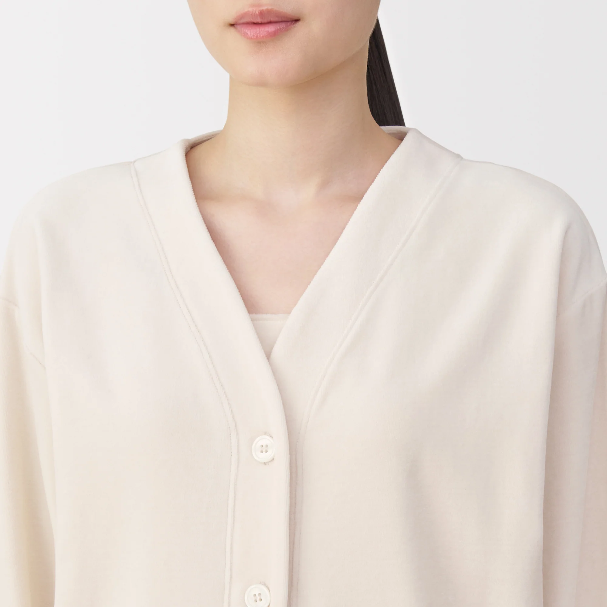 Cotton Velour Cardigan - Image 15