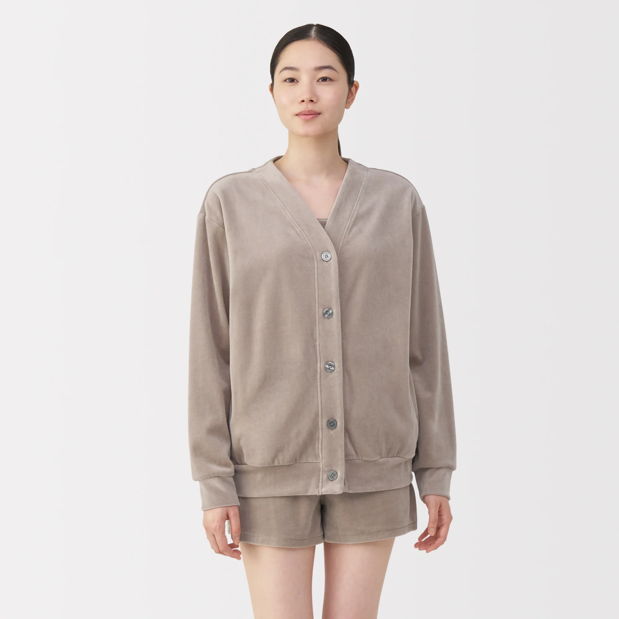 Cotton Velour Cardigan - Image 19