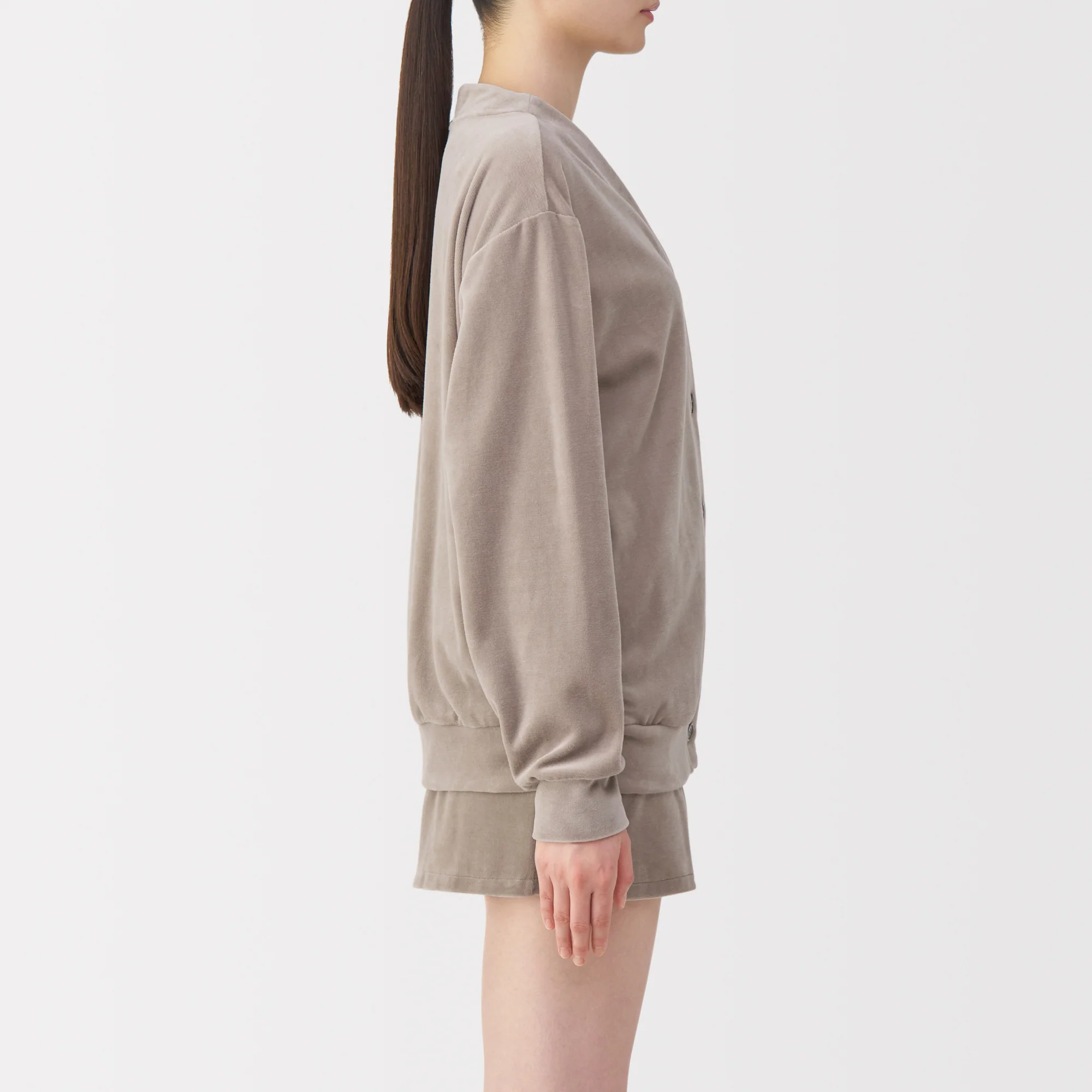 Cotton Velour Cardigan - Image 21