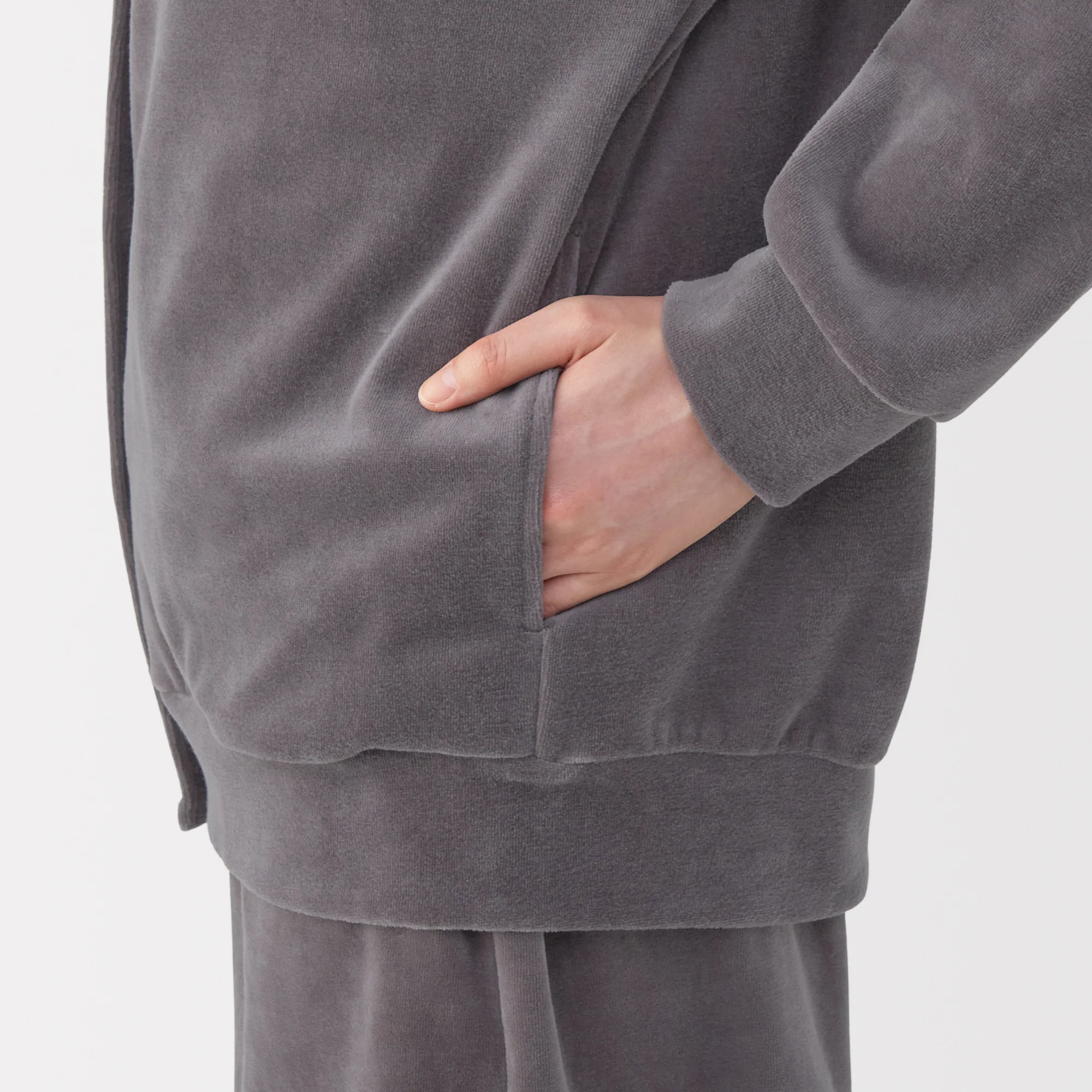 Cotton Velour Cardigan - Image 8