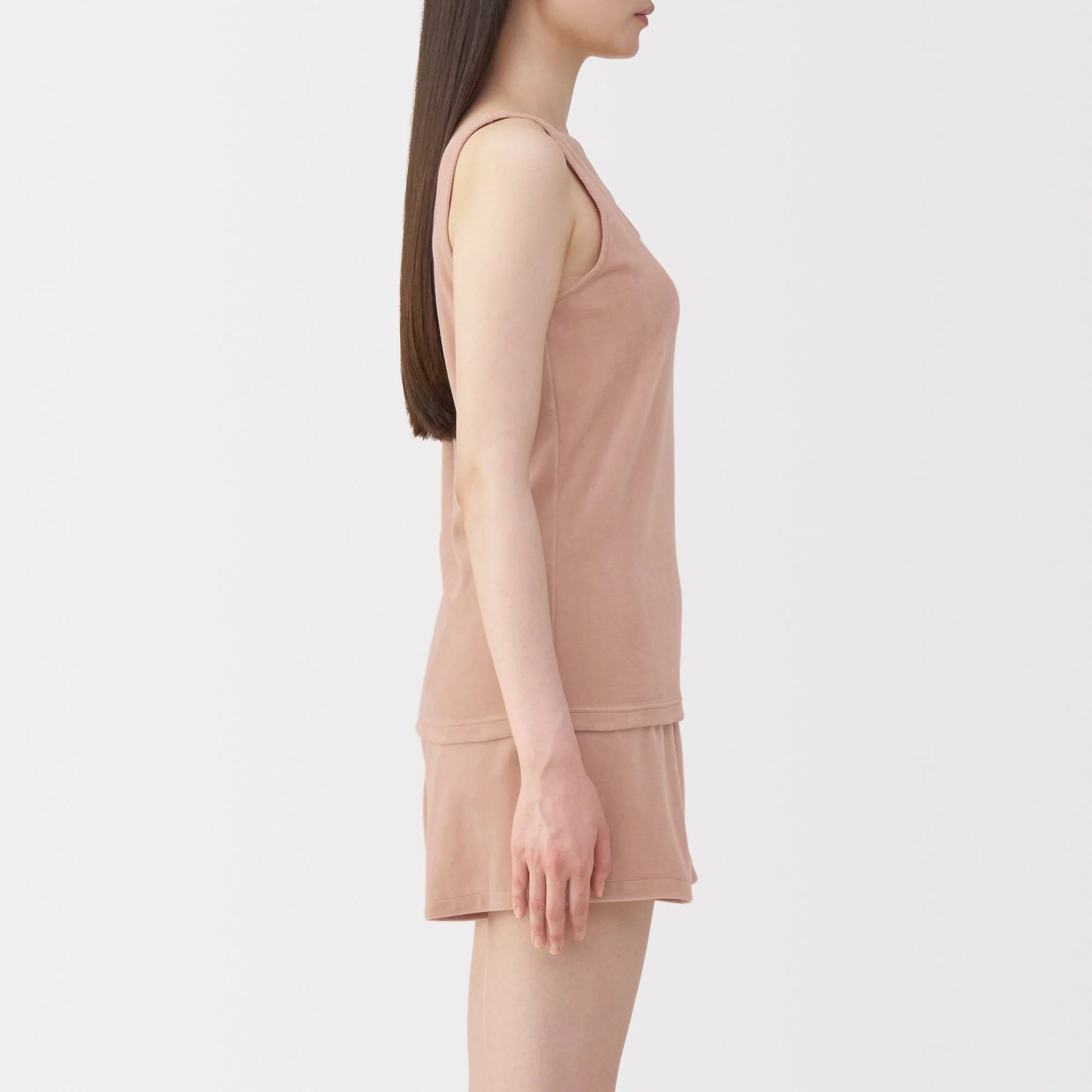 Cotton Velour Tank Top - Image 19
