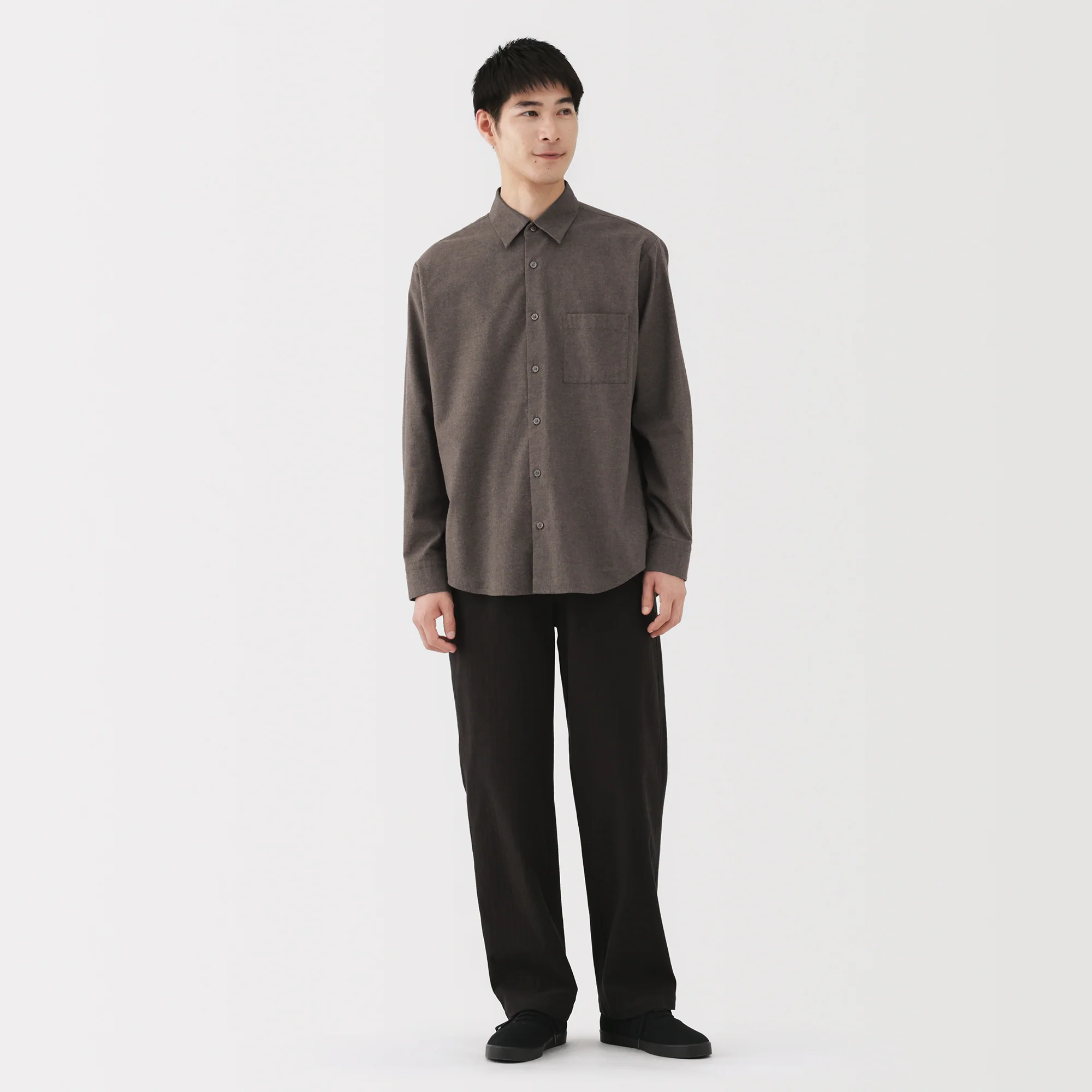 Cotton Wool Flannel Shirt - Image 12