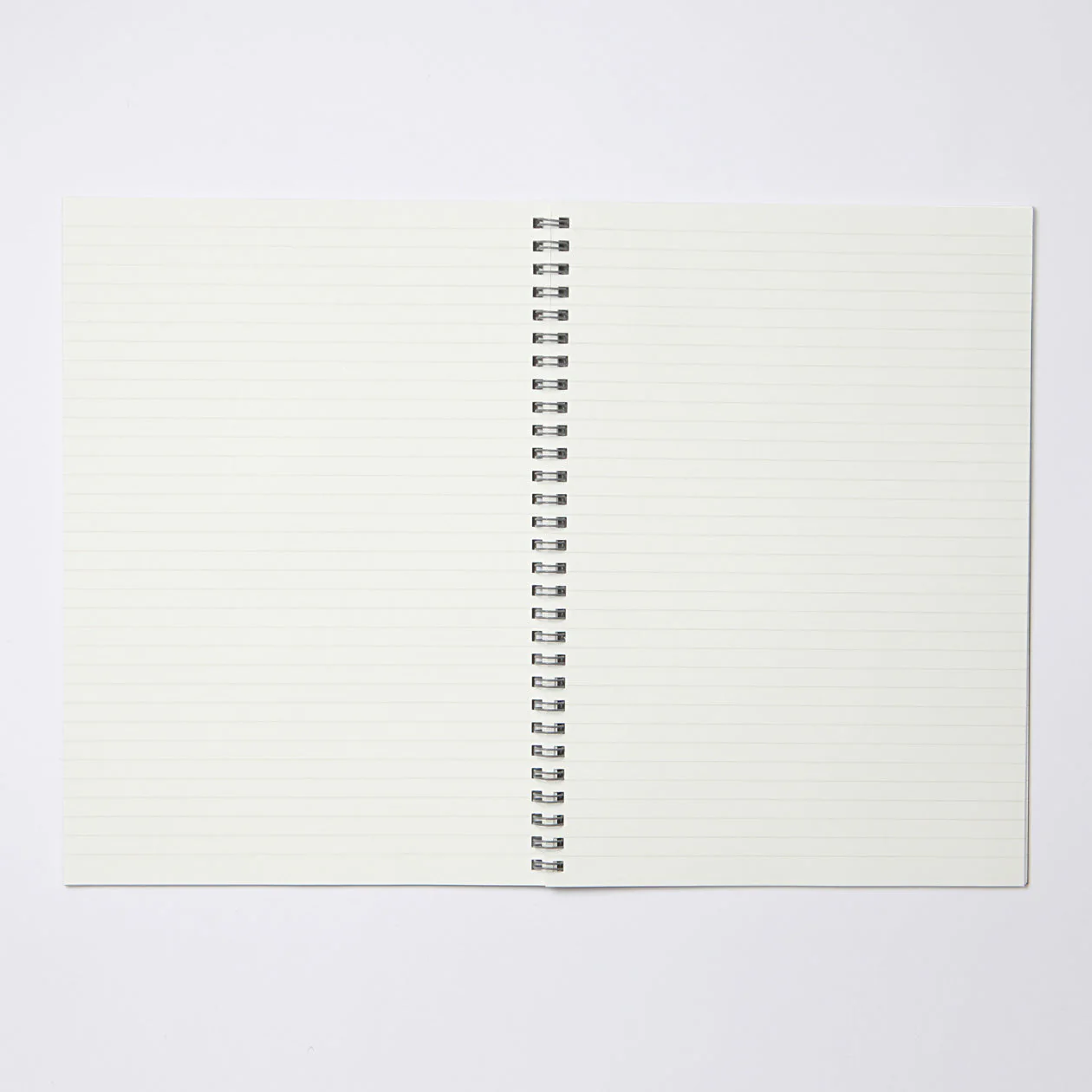 Dark Gray Double Ring Lined Notebook - Image 11
