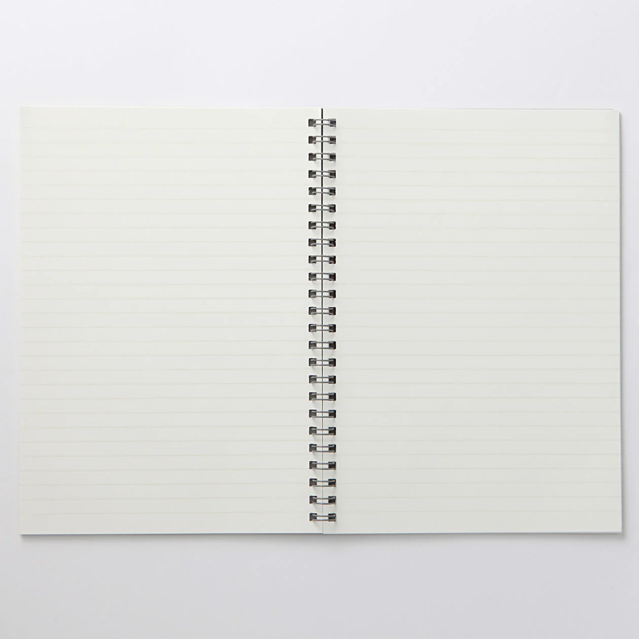 Dark Gray Double Ring Lined Notebook - Image 8