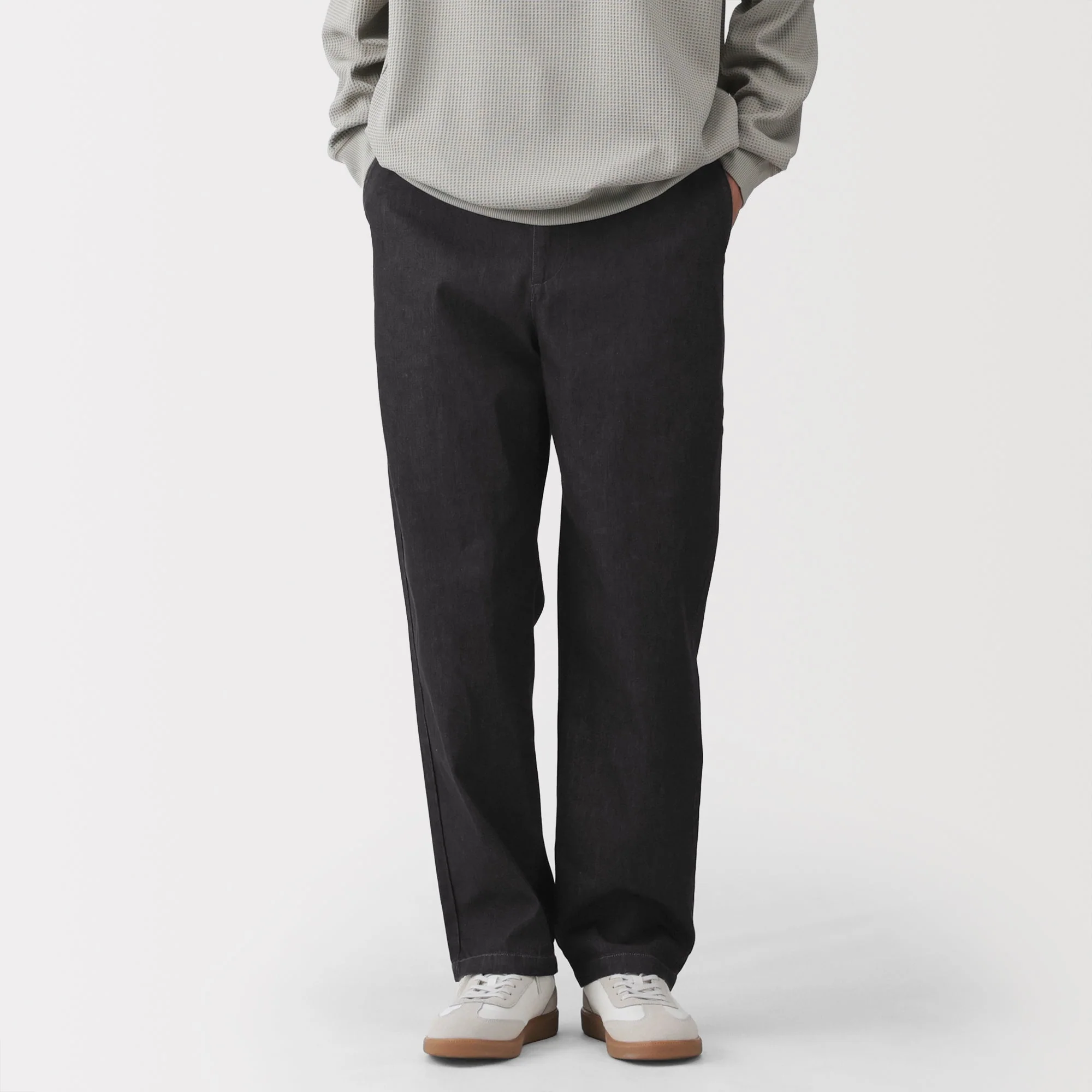 Denim Easy Pants - Image 3