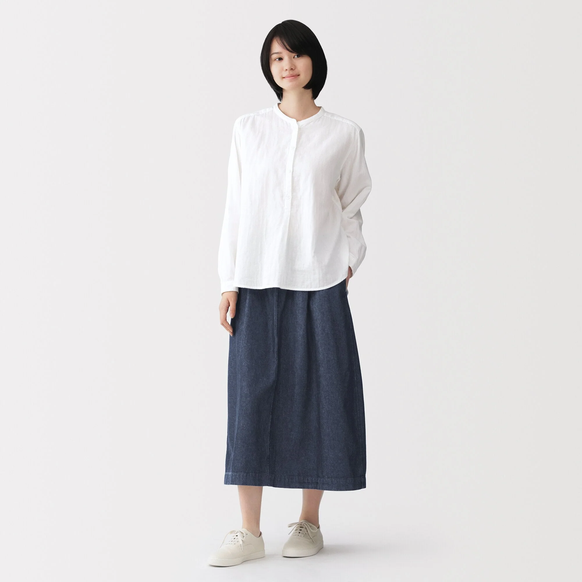 Denim Easy Skirt