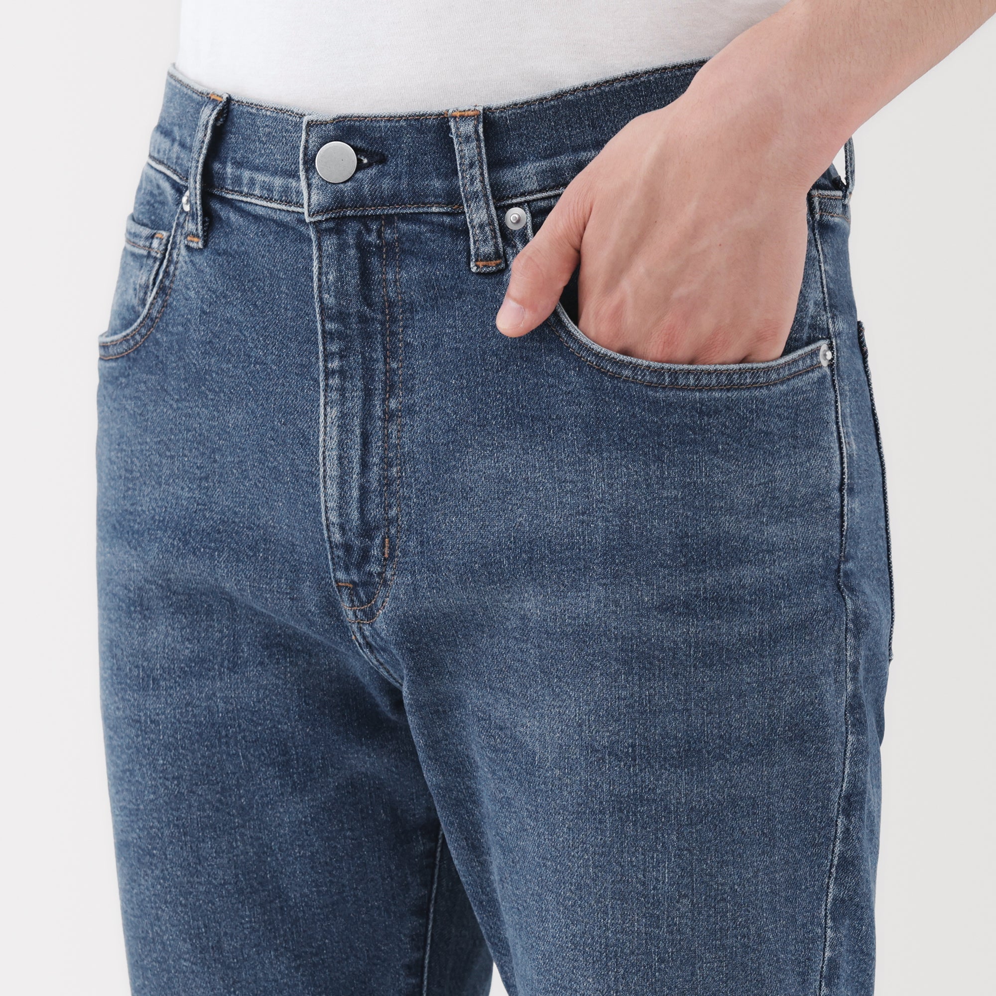 Denim Slim Pants (L30") - Image 17