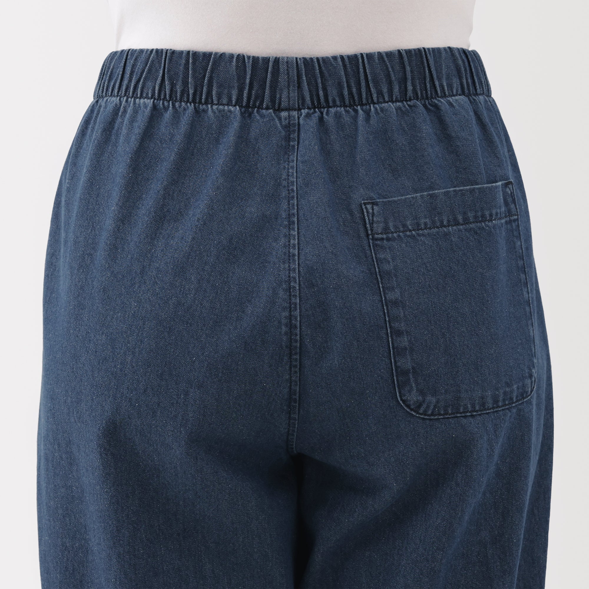 Denim Tapered Trousers - Image 17