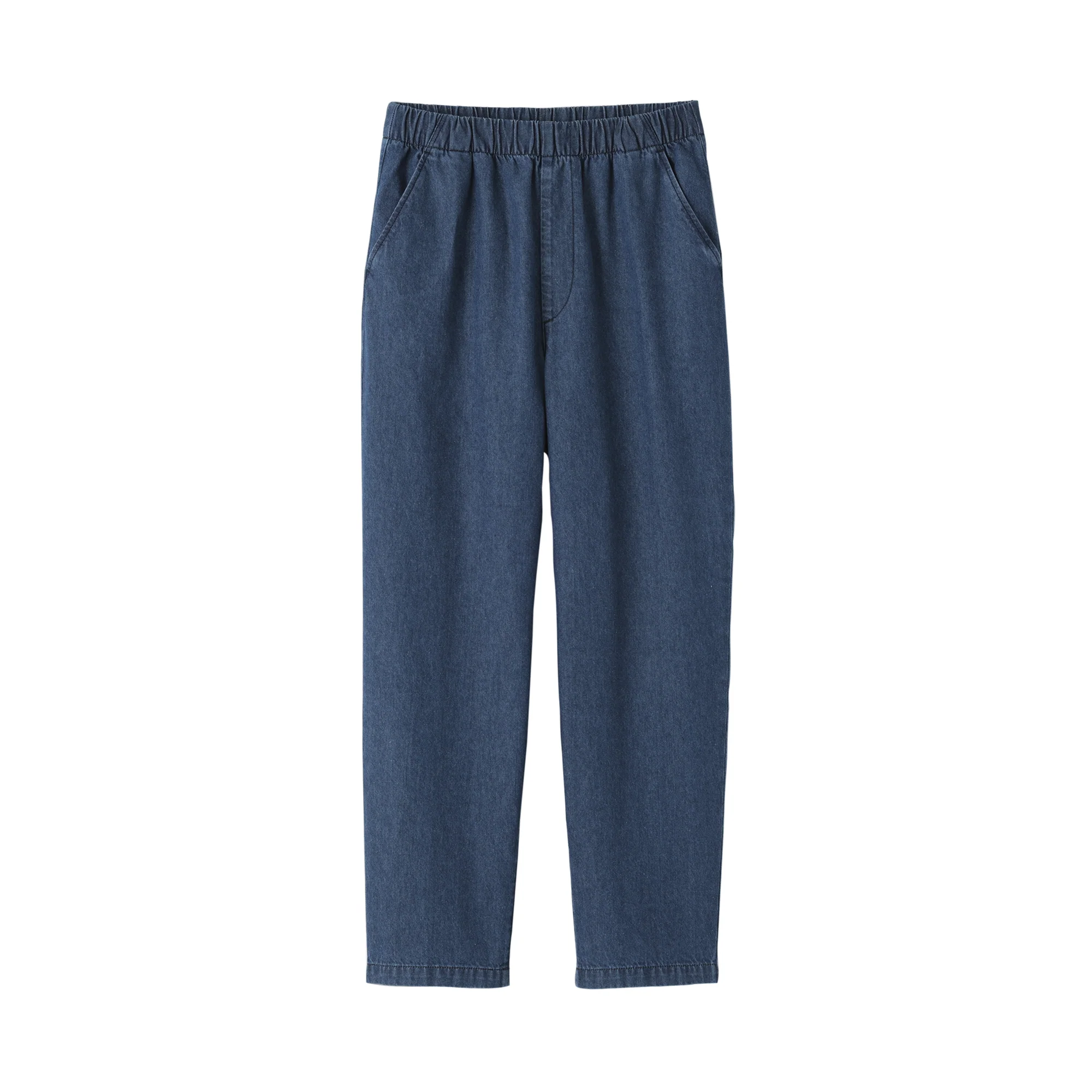 Denim Tapered Trousers - Image 2