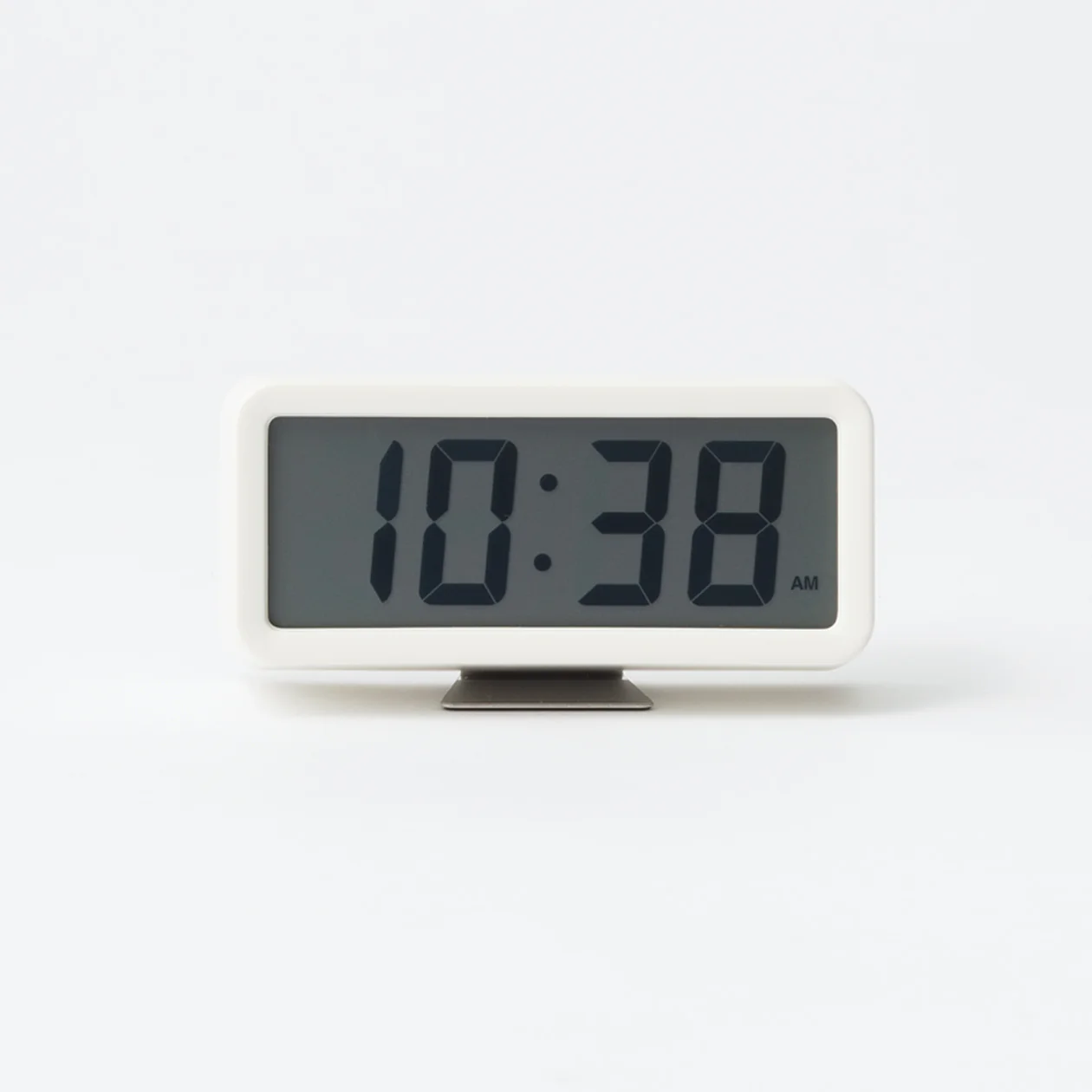 Digital Clock with Alarm - White - Small