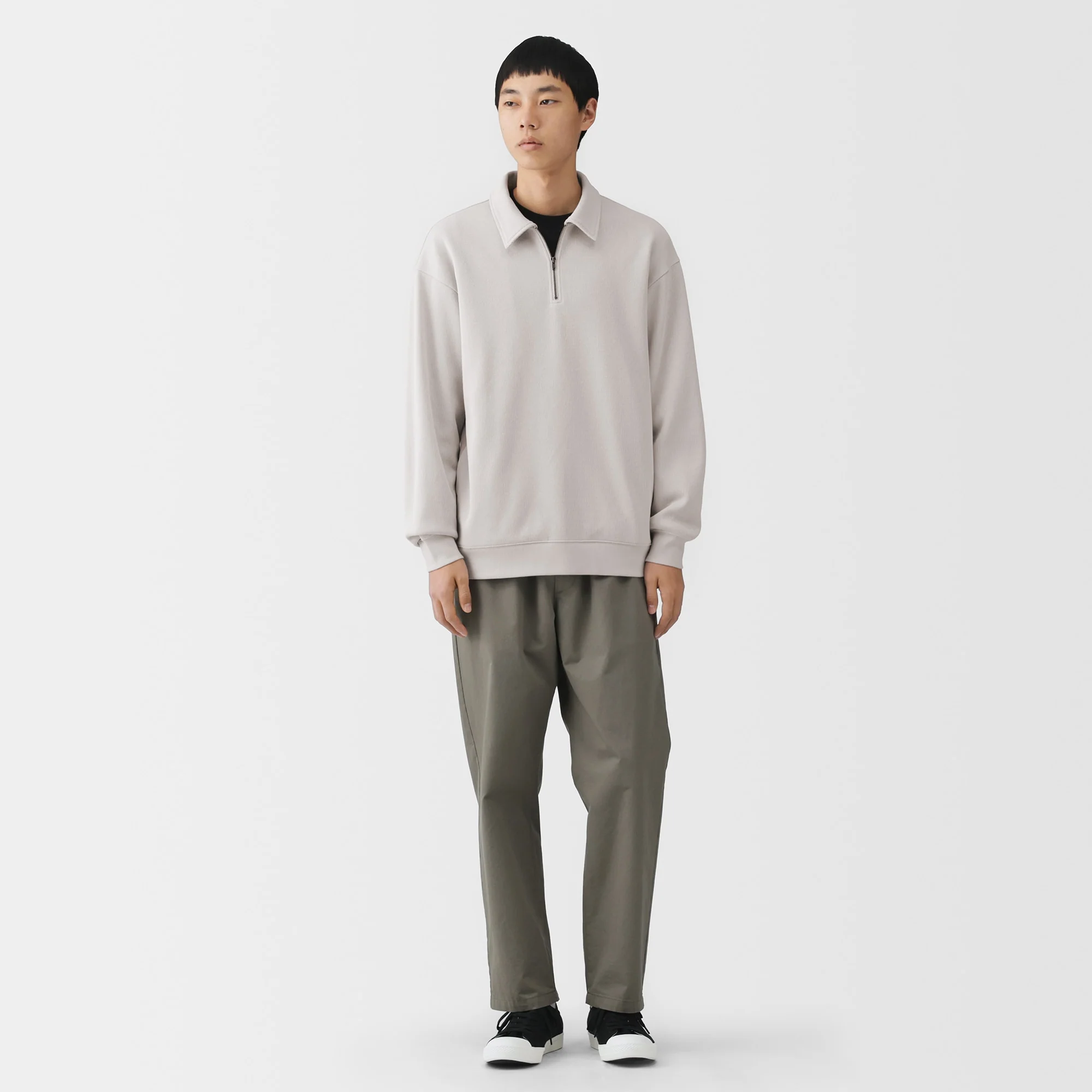 Double Knit Collared Pullover - Image 13
