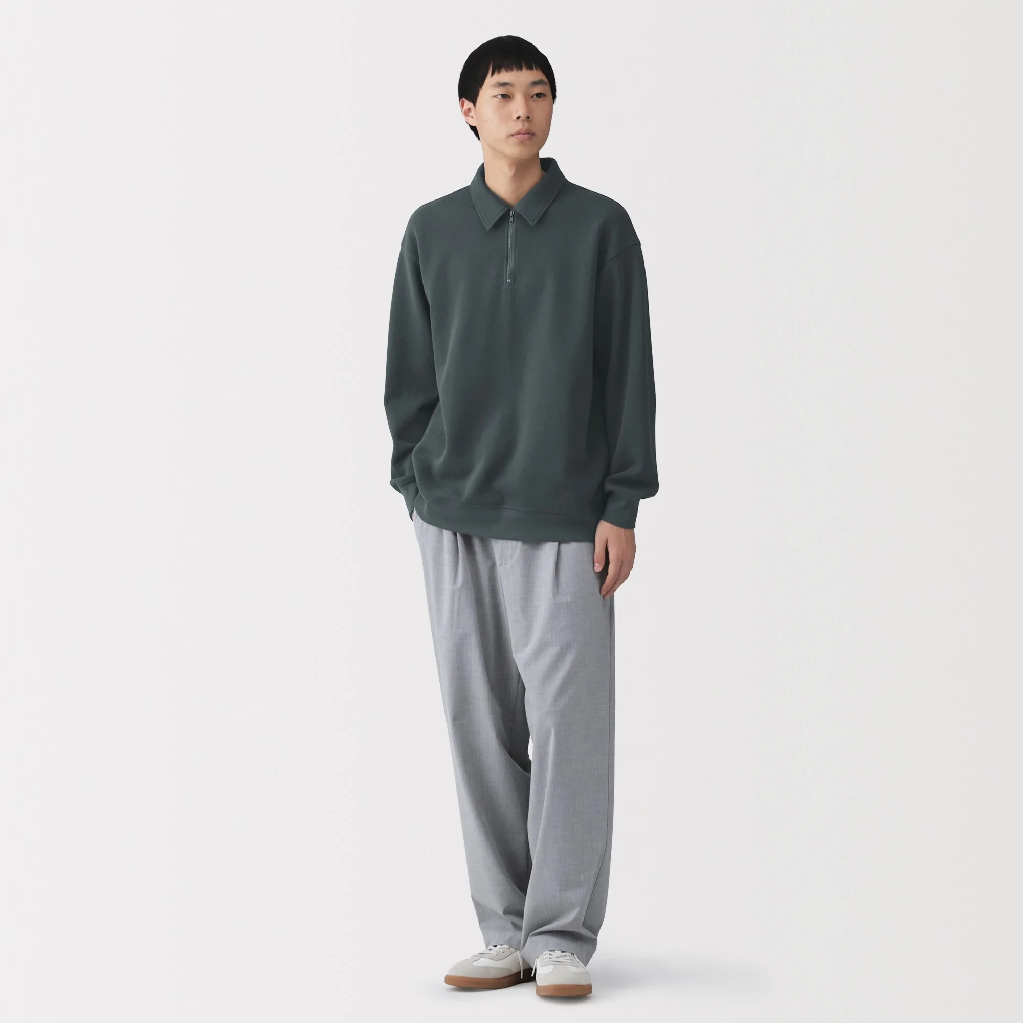 Double Knit Collared Pullover - Image 4