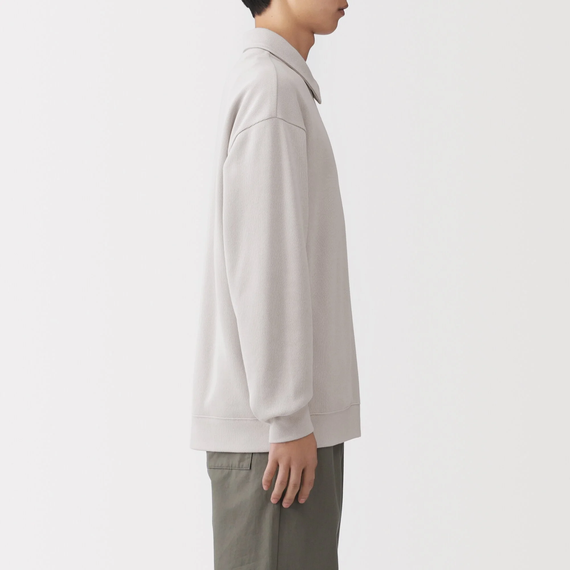 Double Knit Collared Pullover - Image 5