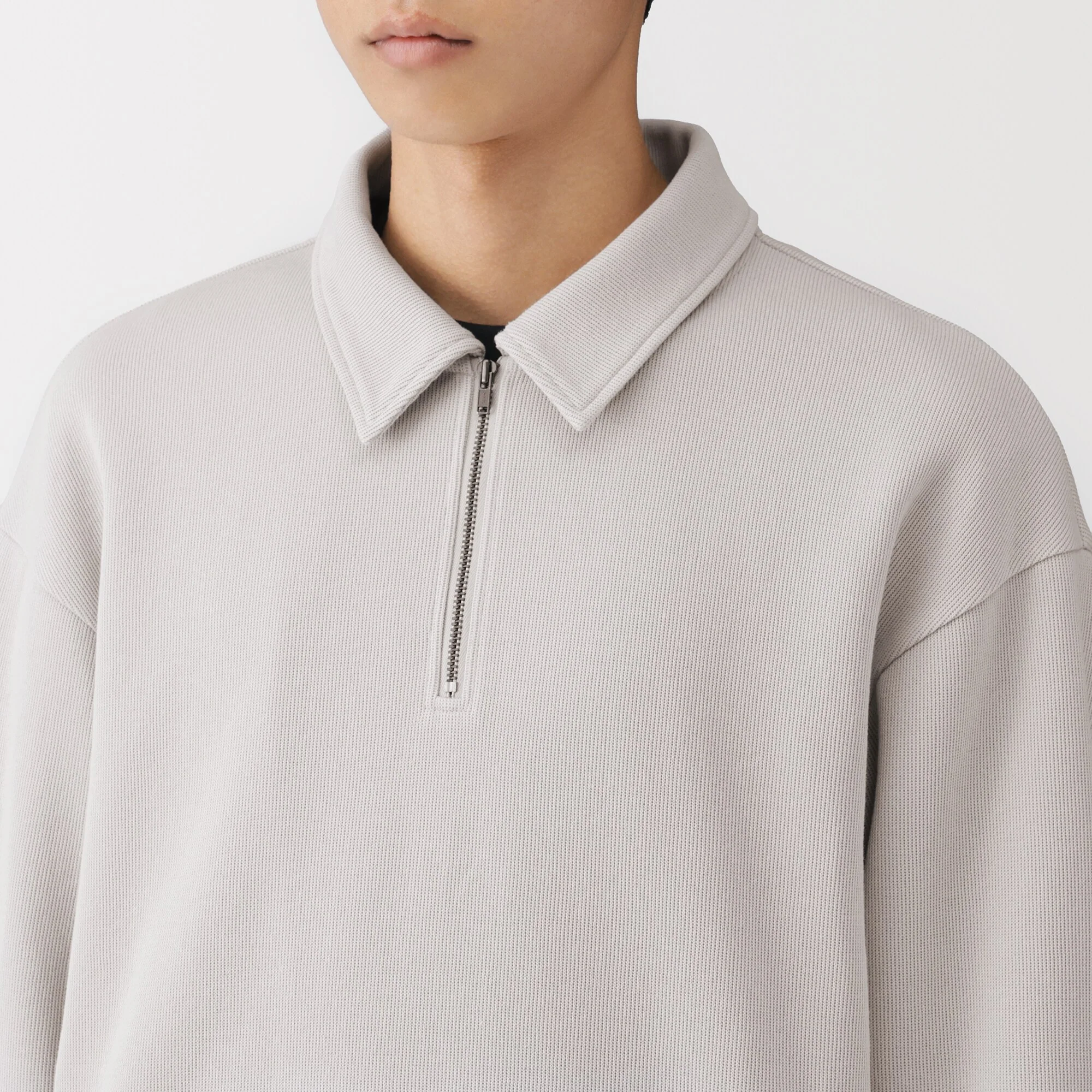 Double Knit Collared Pullover - Image 7
