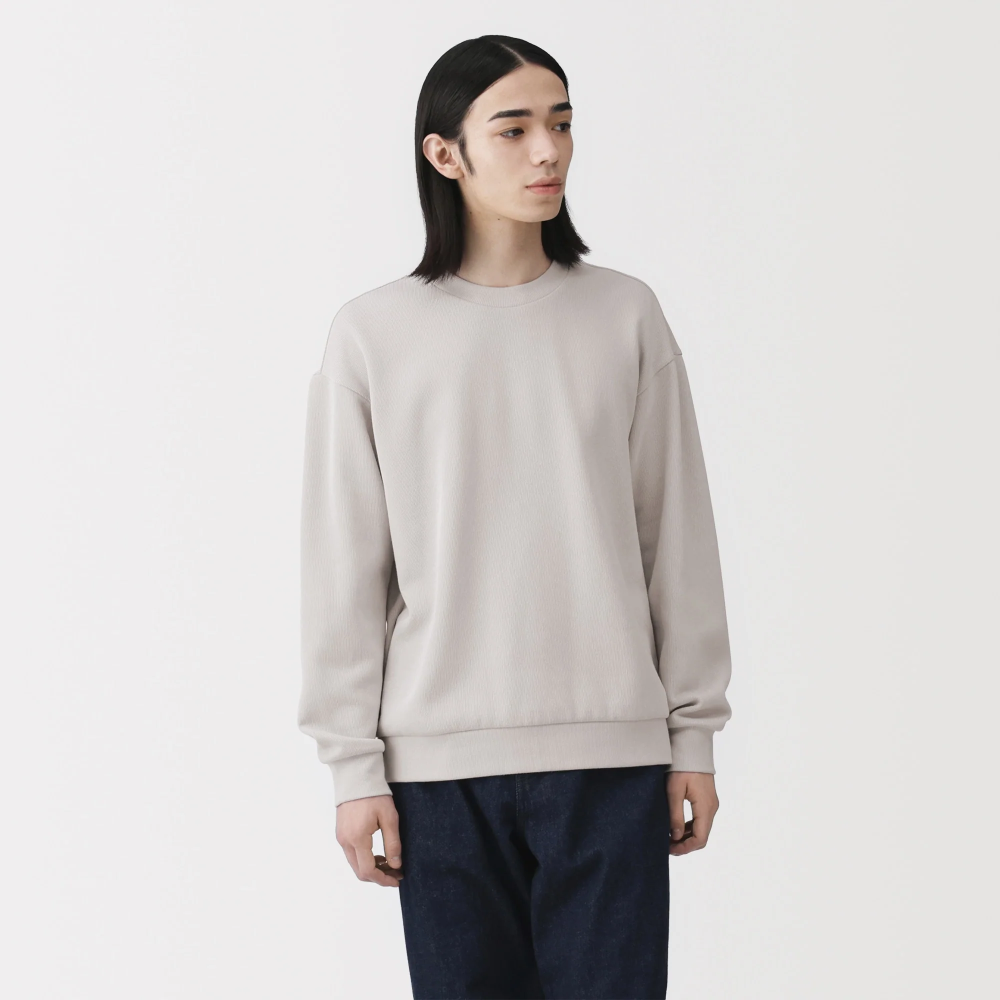 Double Knit Crewneck Pullover - Image 3