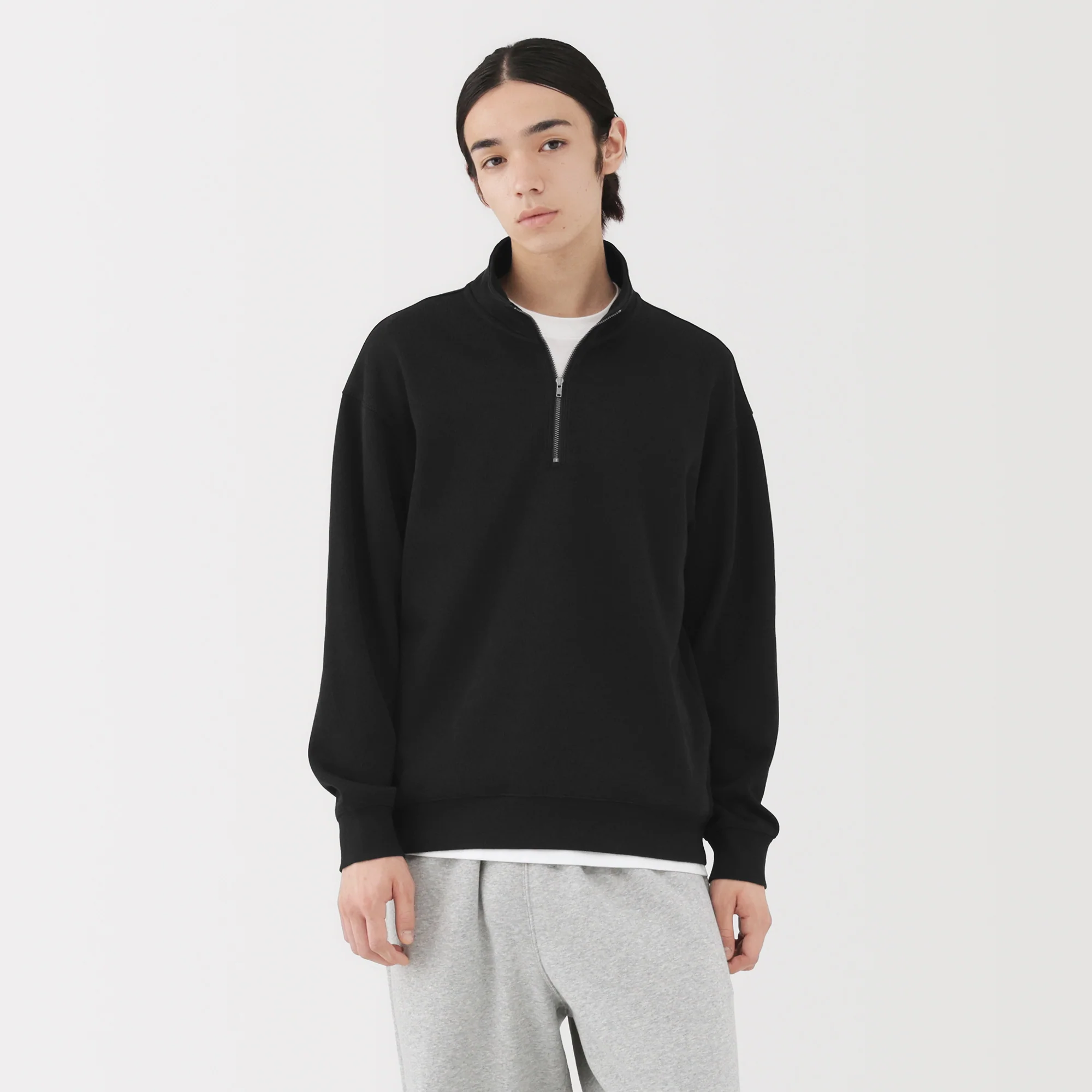 Double Knit Half-Zip Pullover - Image 12