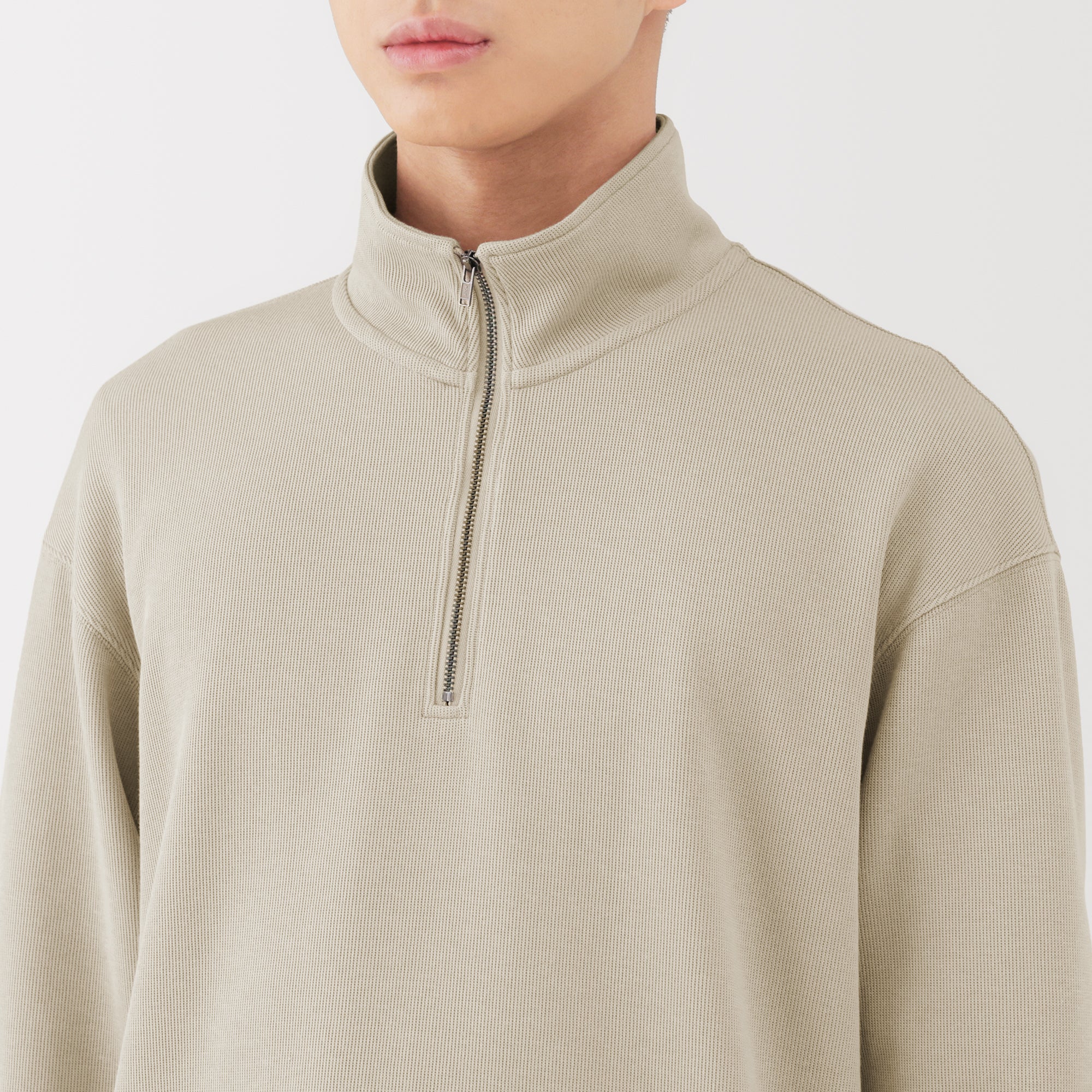 Double Knit Half-Zip Pullover - Image 34