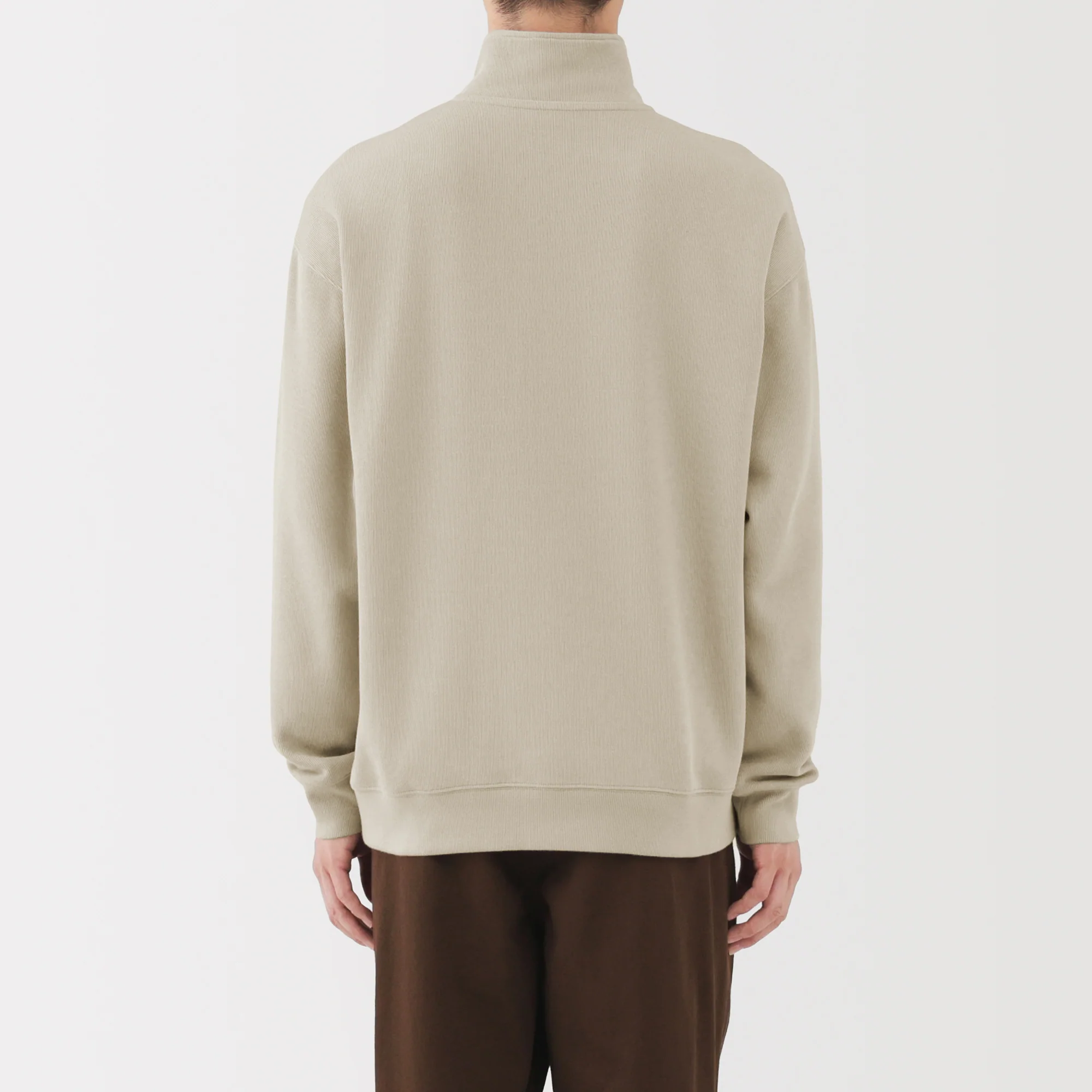 Double Knit Half-Zip Pullover - Image 6