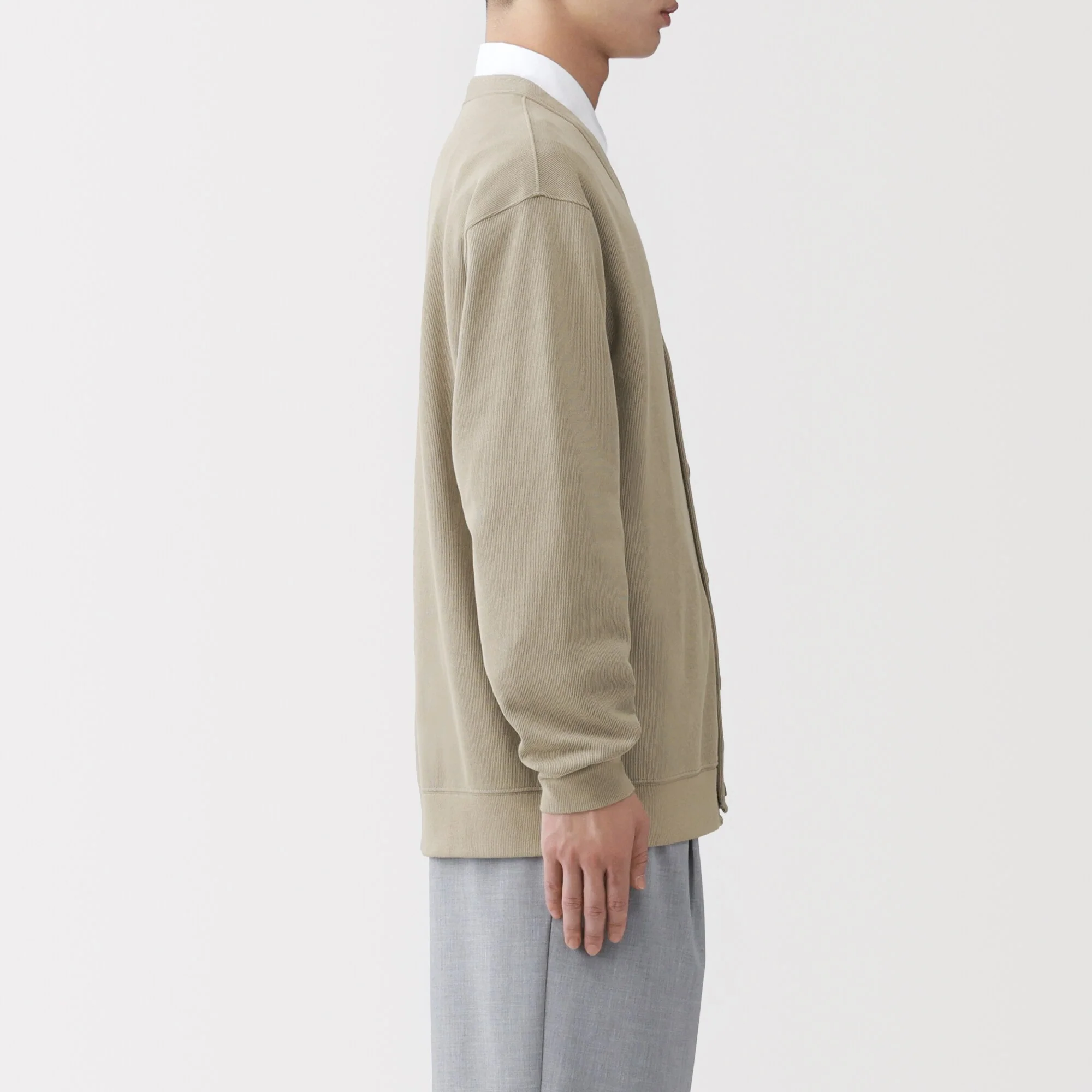 Double Knit V-Neck Cardigan - Image 23