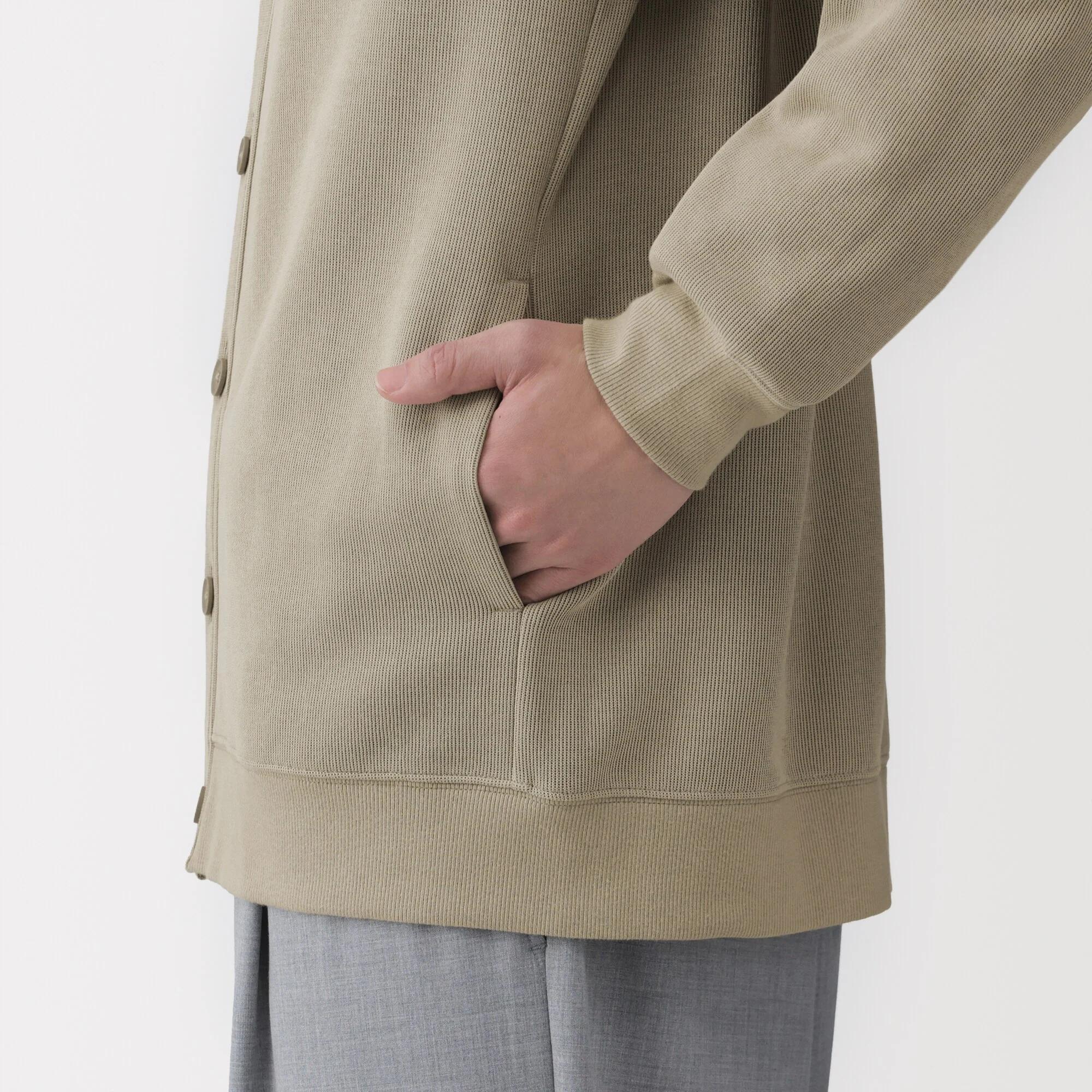 Double Knit V-Neck Cardigan - Image 26