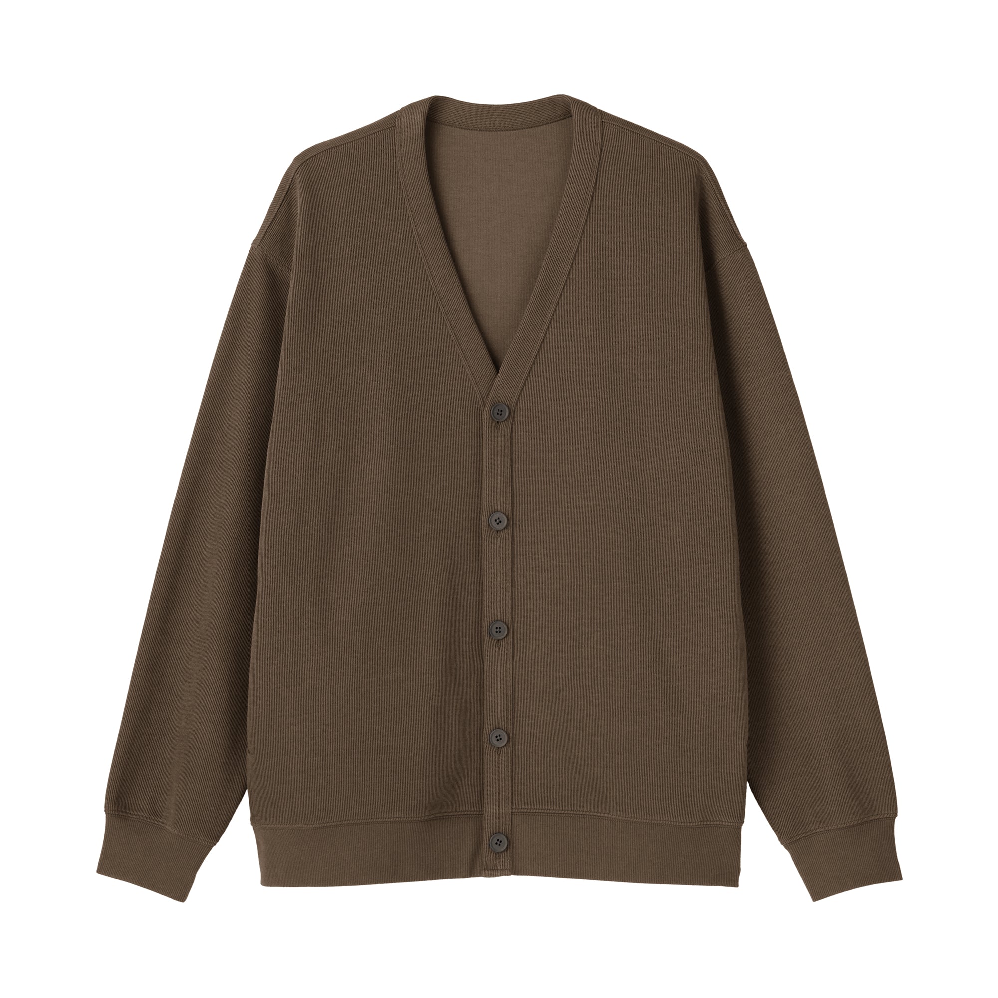 Double Knitted V-Neck Cardigan - Image 12