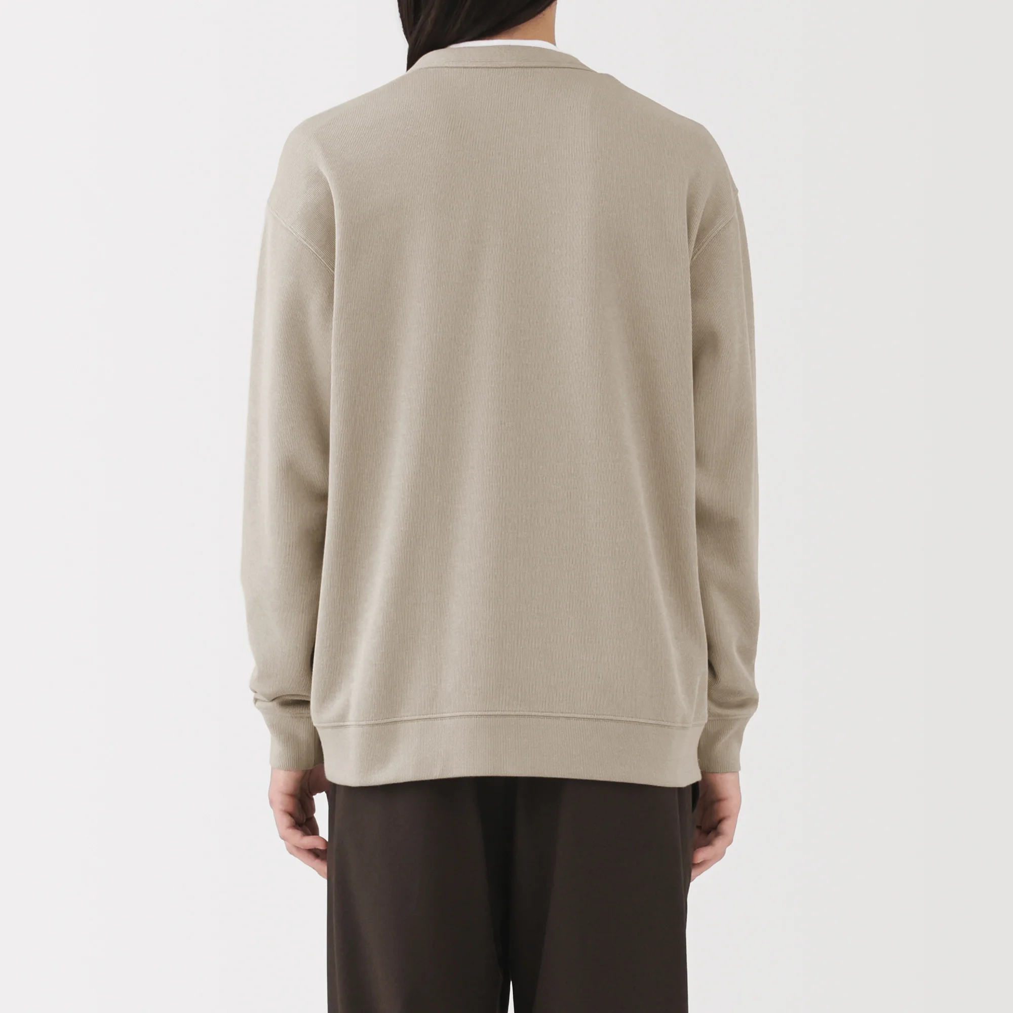 Double Knitted V-Neck Cardigan - Image 26