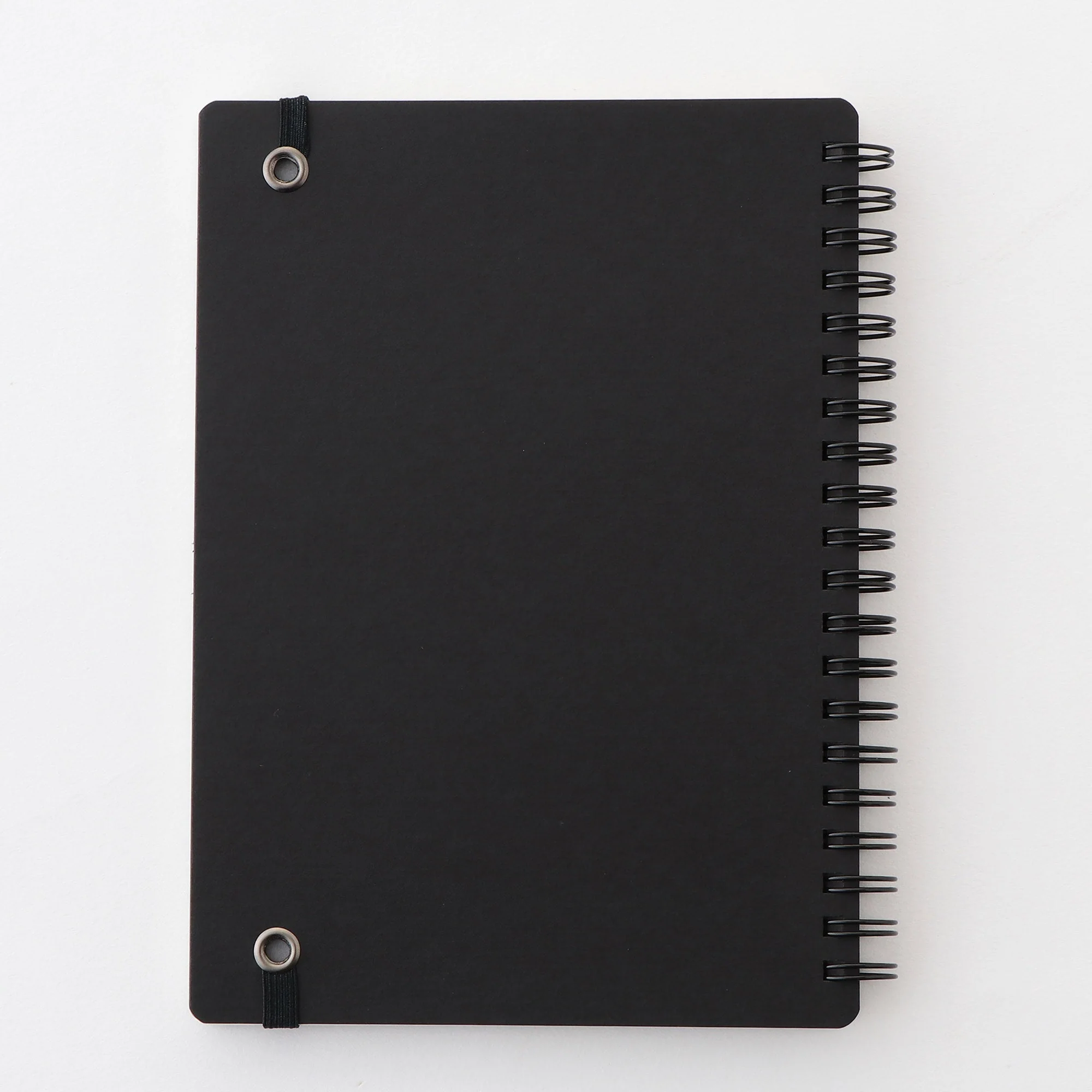 B6 Double Ring Lined Notebook with Strap - Image 3