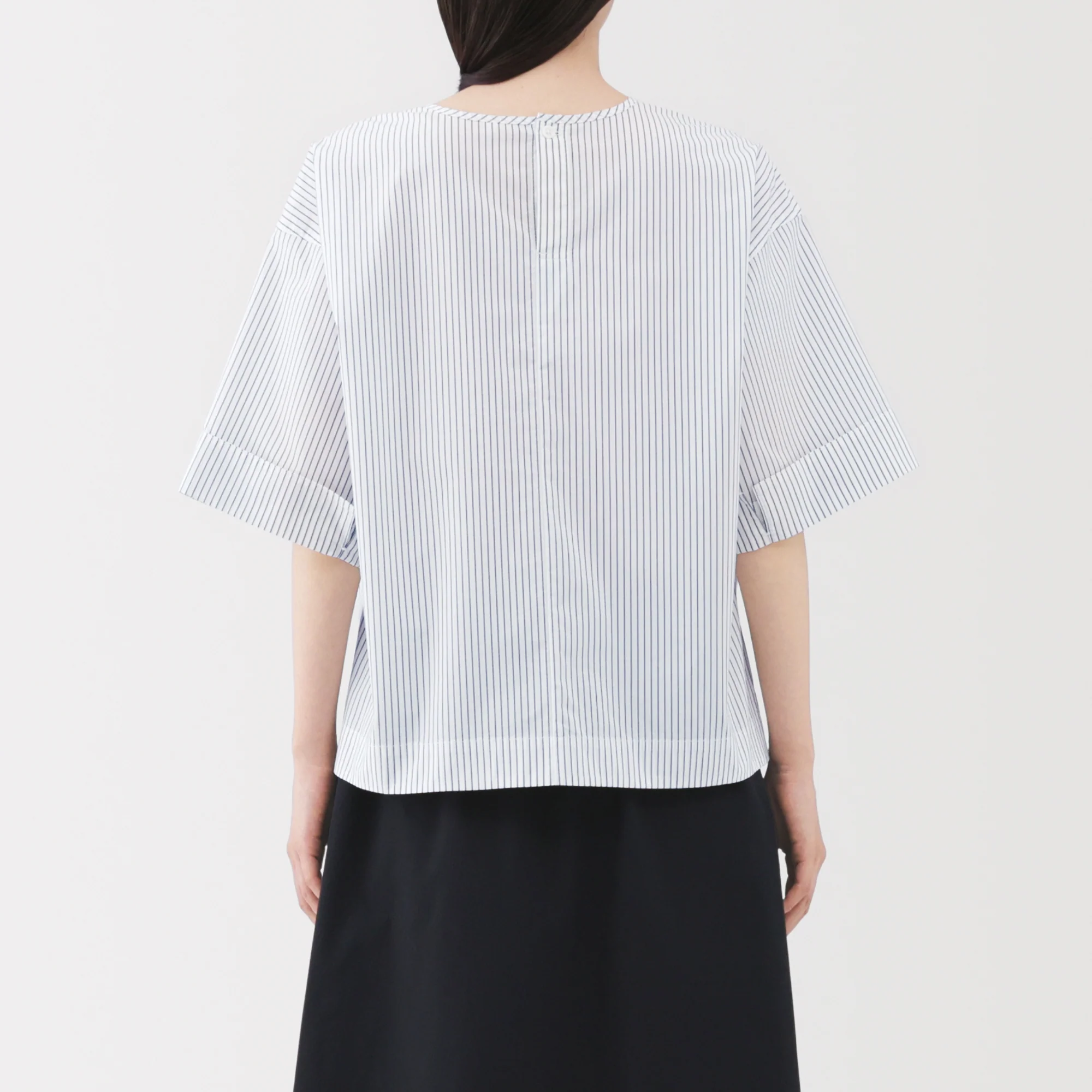 Broadcloth Half Sleeve Blouse - Image 15