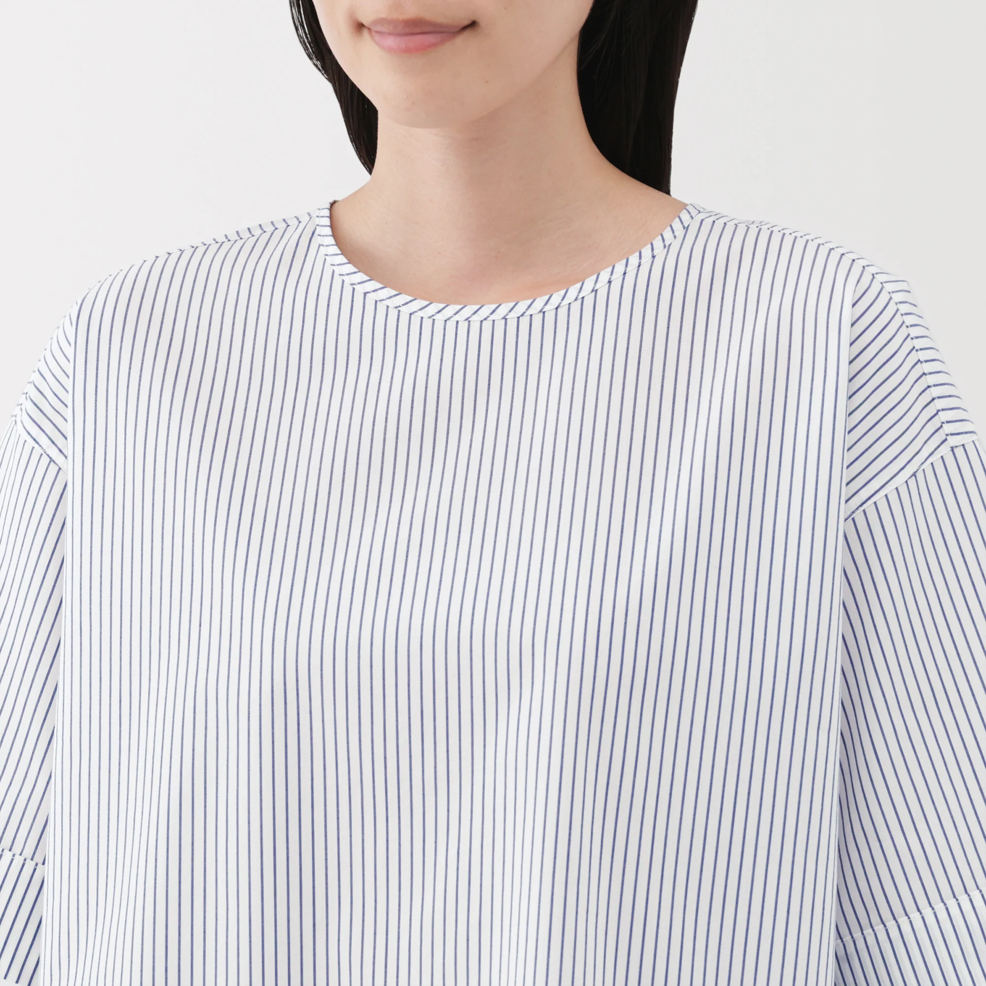 Broadcloth Half Sleeve Blouse - Image 7