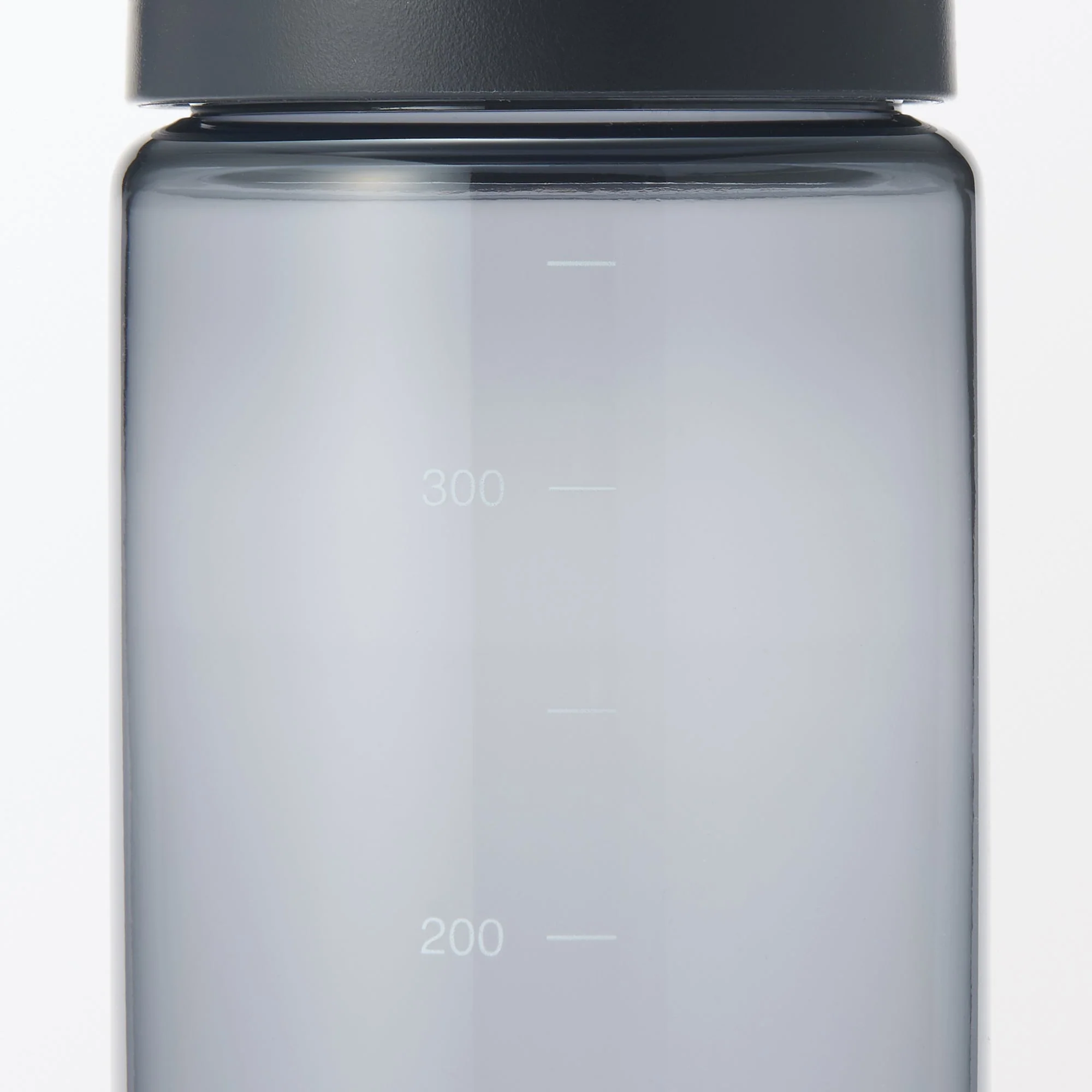 Easy-to-Carry Water Bottle With Scale - Black (11.8 fl oz) - Image 3