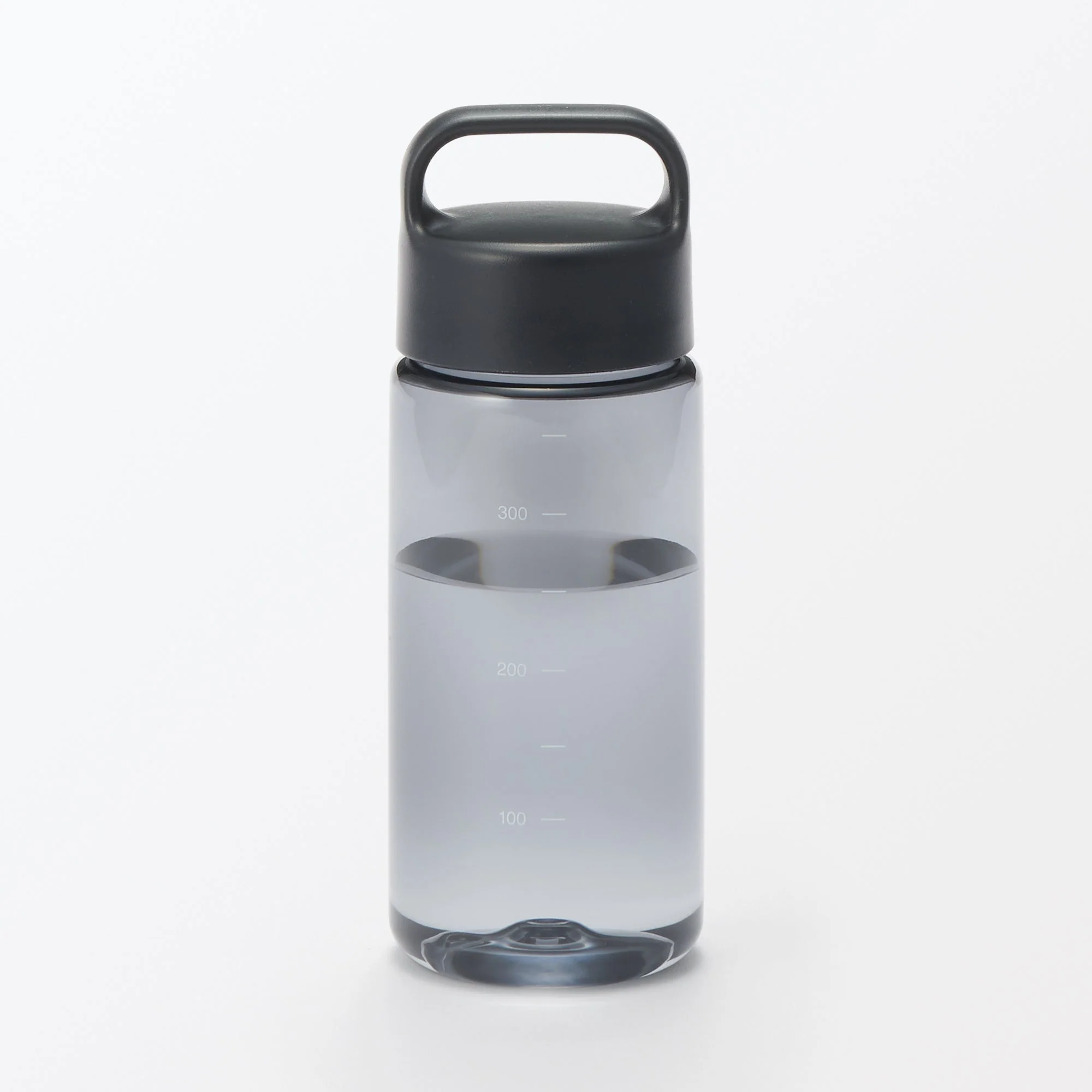Easy-to-Carry Water Bottle With Scale - Black (11.8 fl oz) - Image 5
